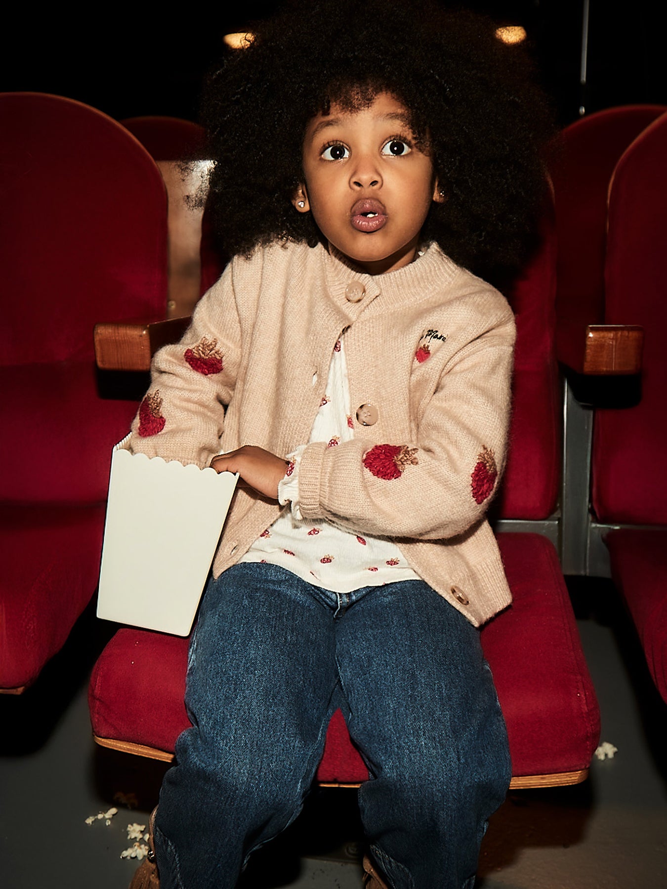 Wide Leg Denim Pants