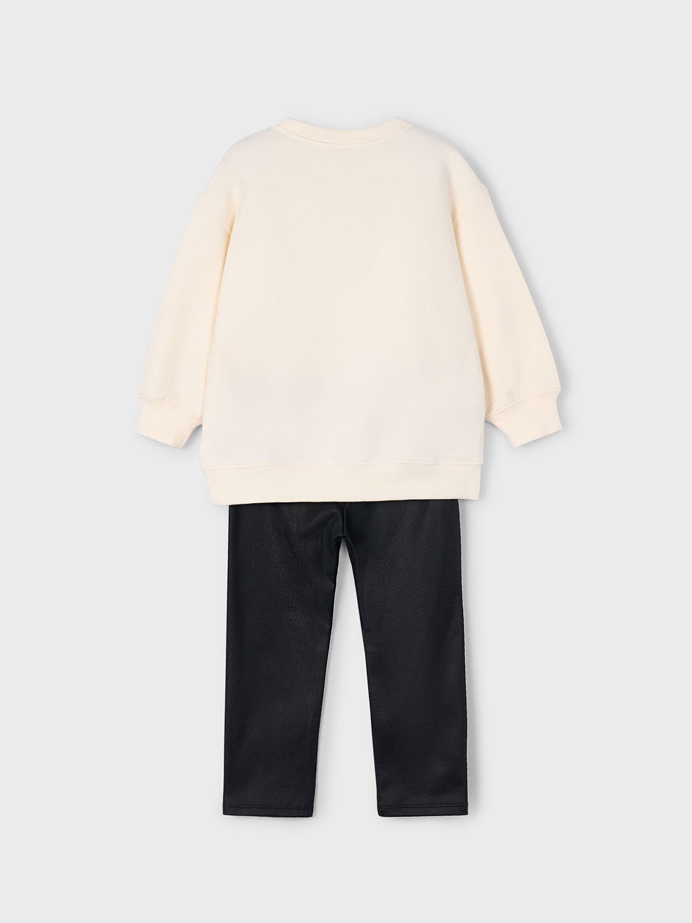 Bear Leopard Pullover and Leggings Set