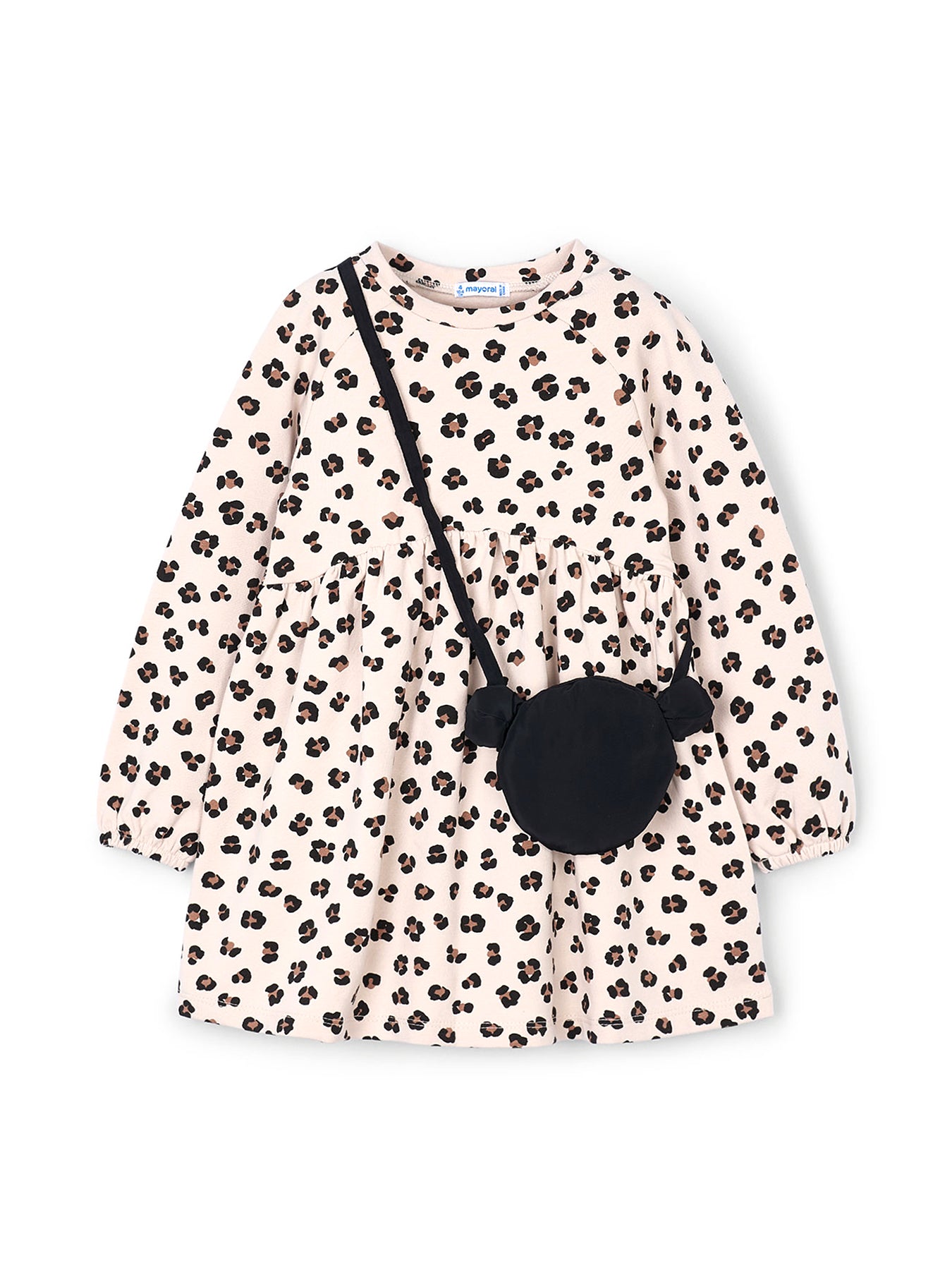 Leopard Fleece Dress