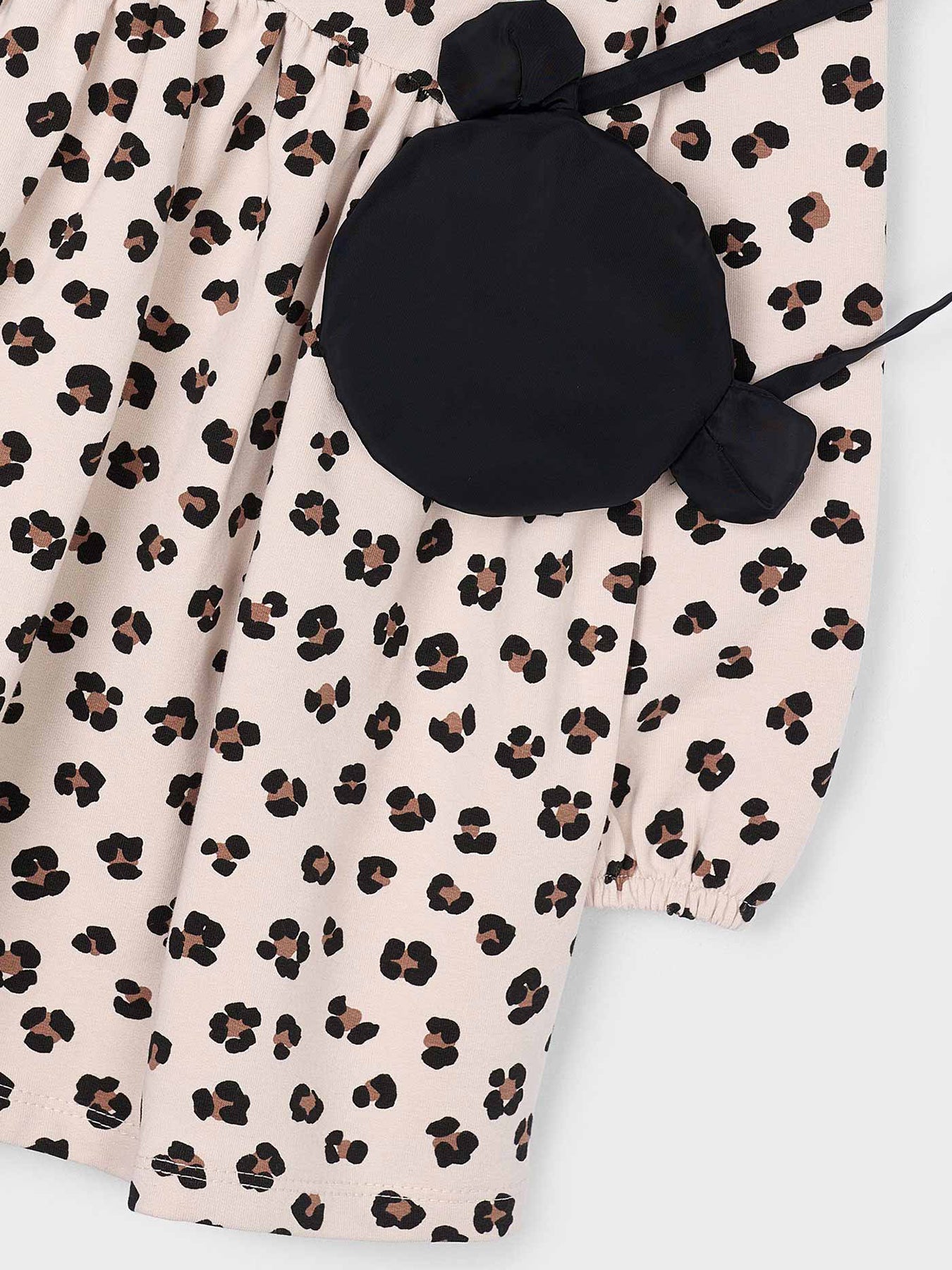 Leopard Fleece Dress