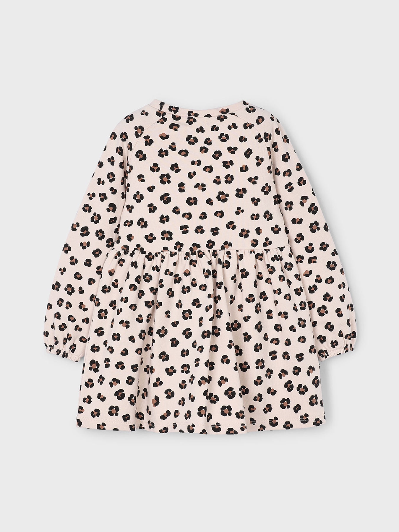 Leopard Fleece Dress