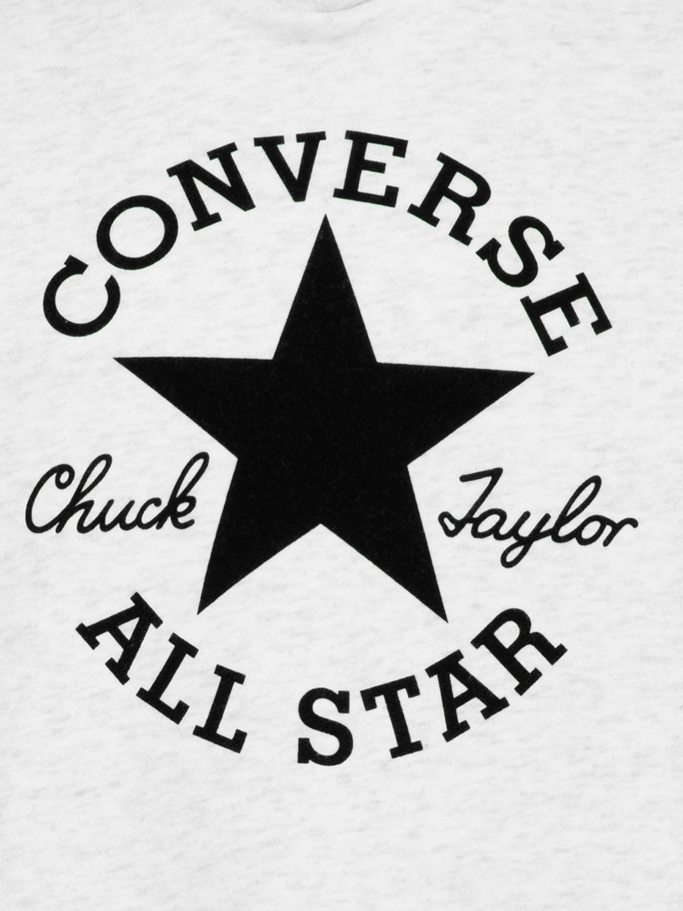 Dissected Chuck Relaxed Fit Sweathshirt White