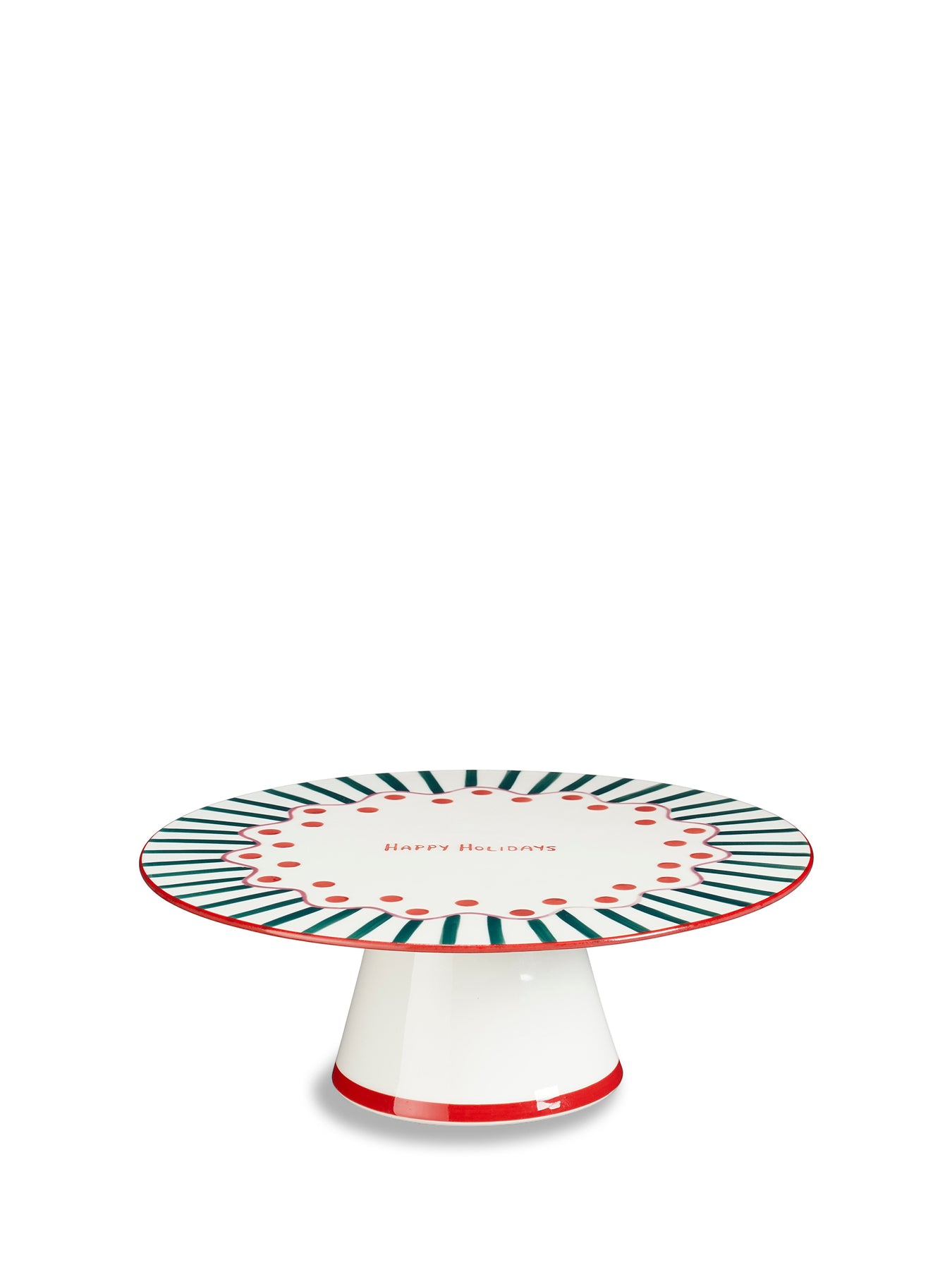 Anna Cake Stand Green