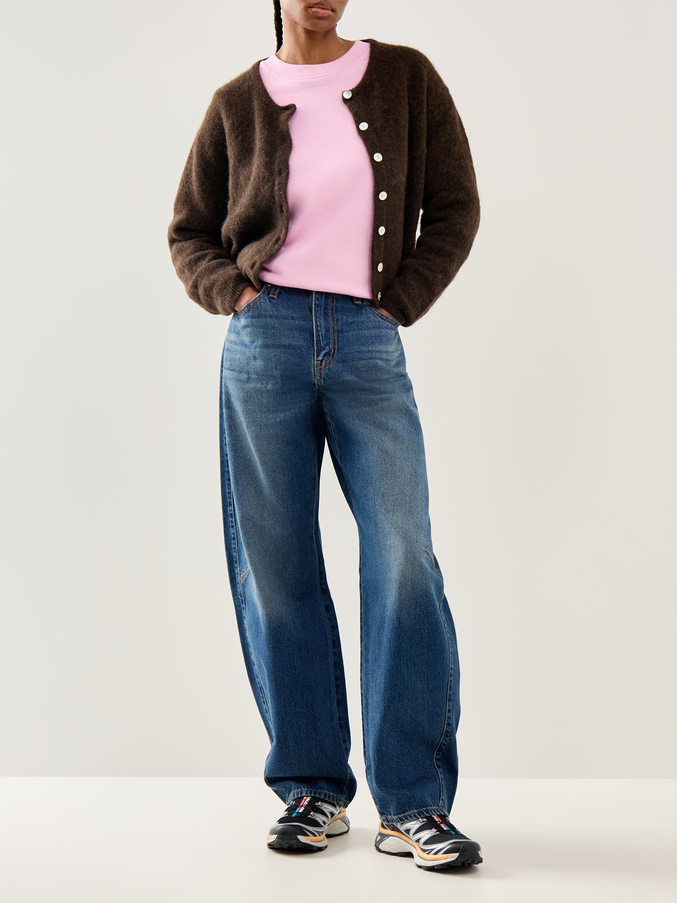 Vitow Wool Cardigan Brown