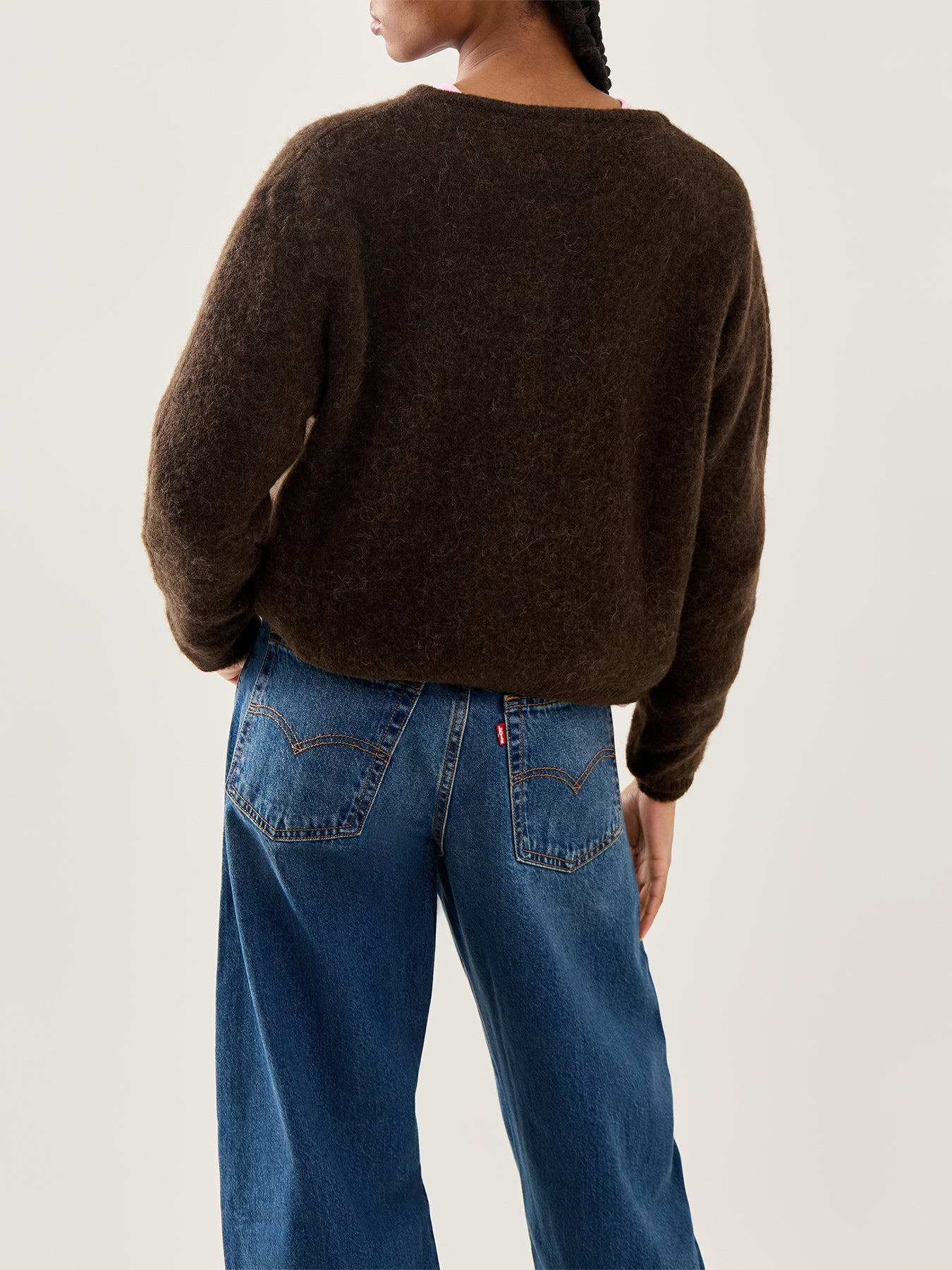 Vitow Wool Cardigan Brown