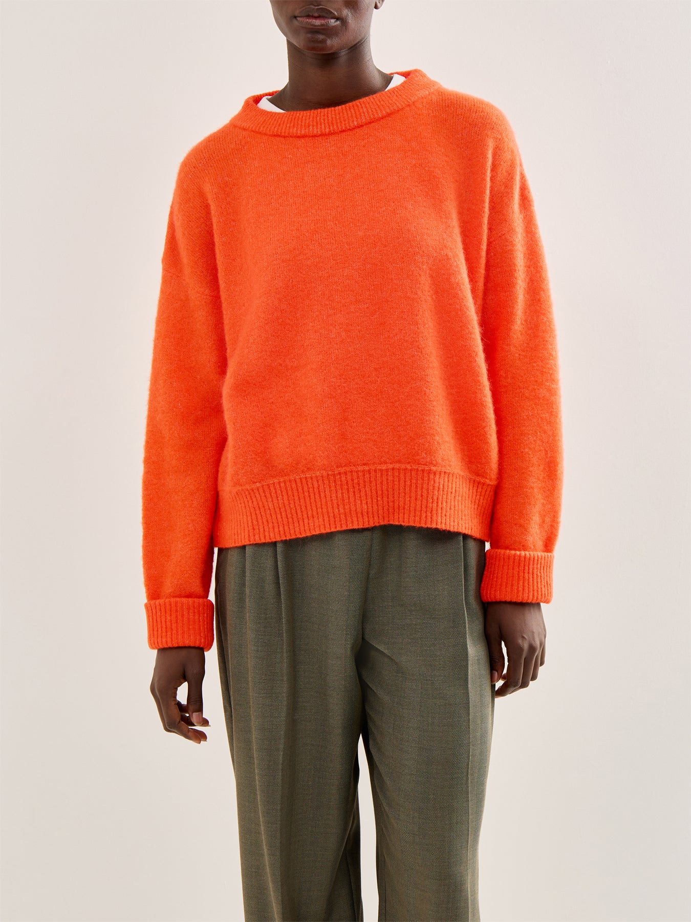 Vitow Wool Jumper Red