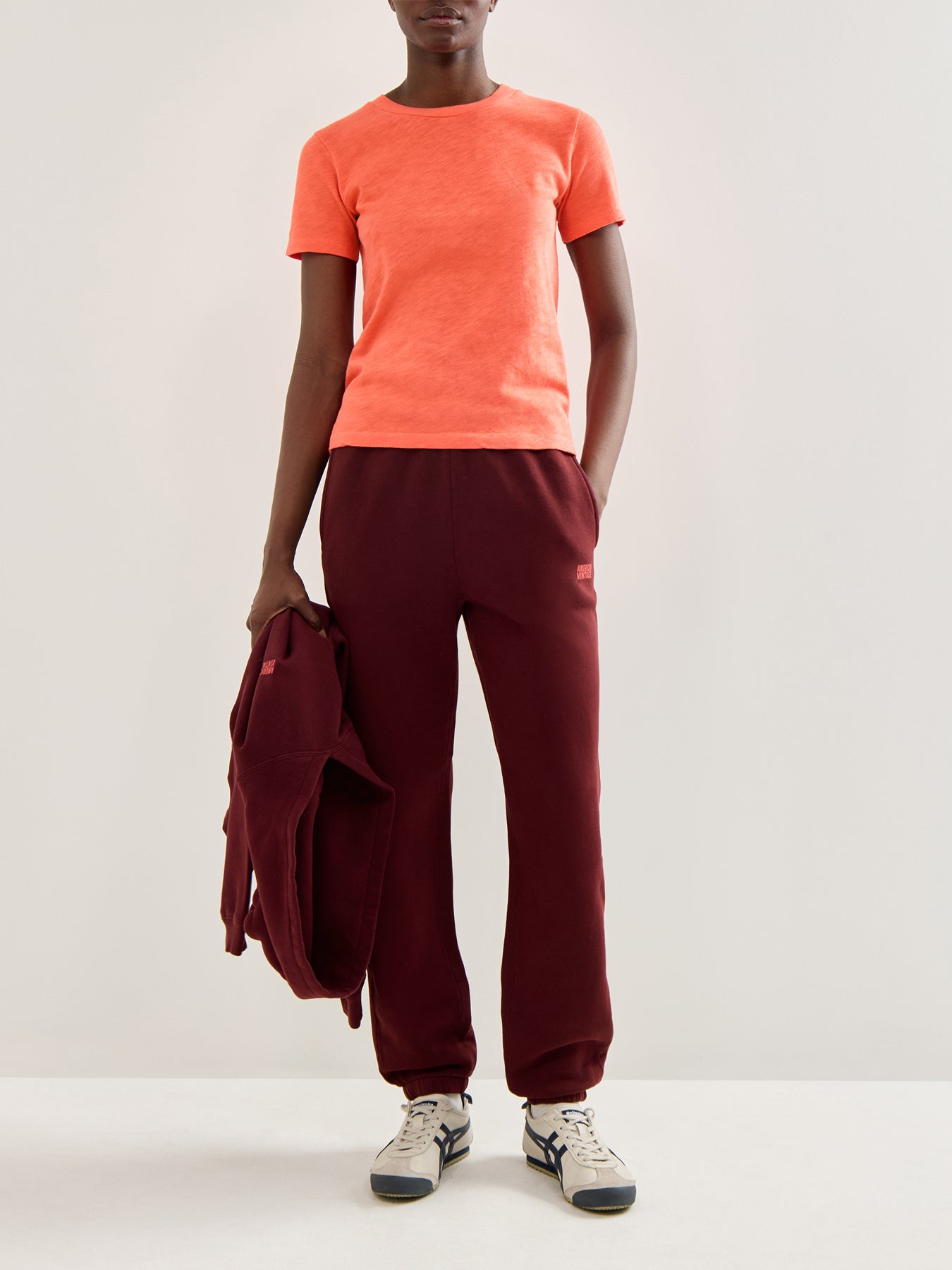 Sonoma Cotton T Shirt Orange