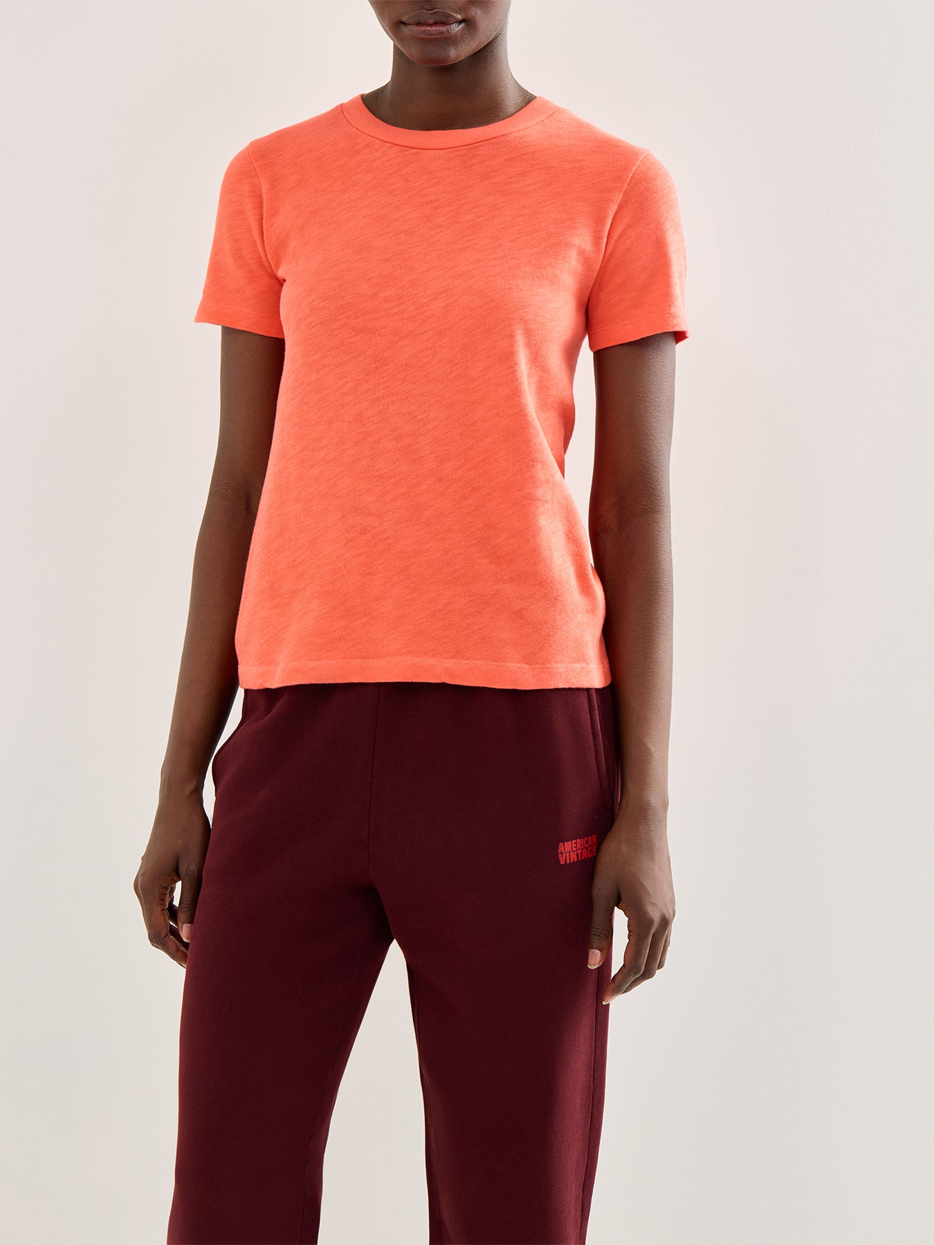 Sonoma Cotton T Shirt Orange