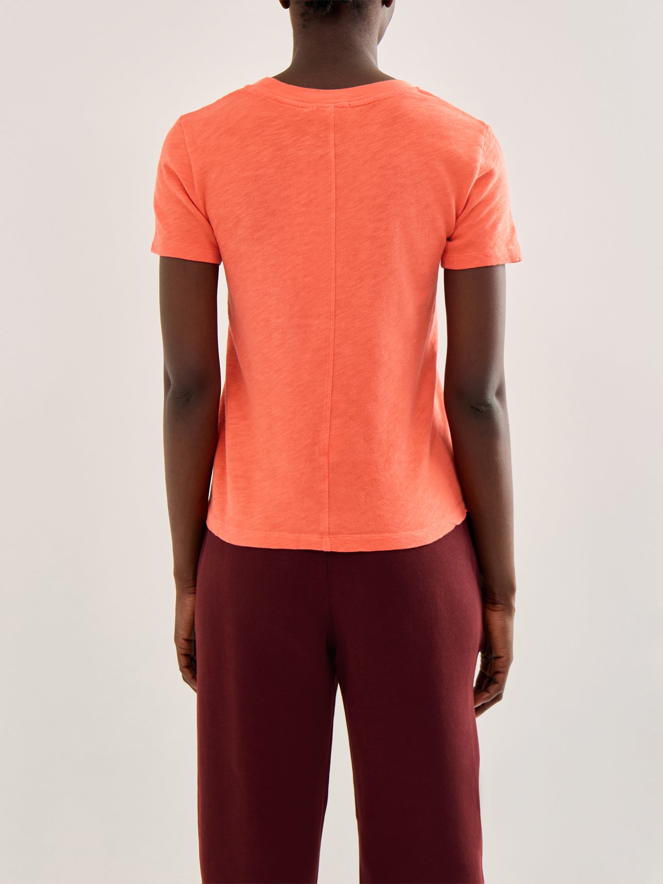 Sonoma Cotton T Shirt Orange