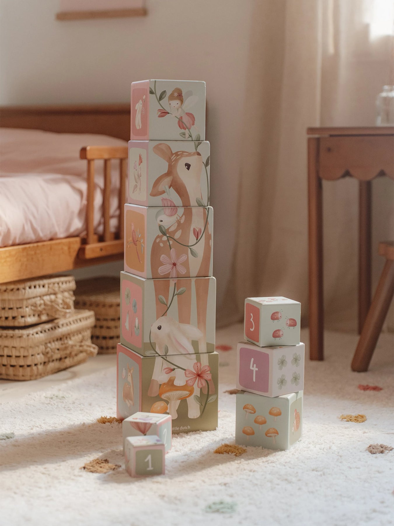 Fairy Garden Building Blocks Pink