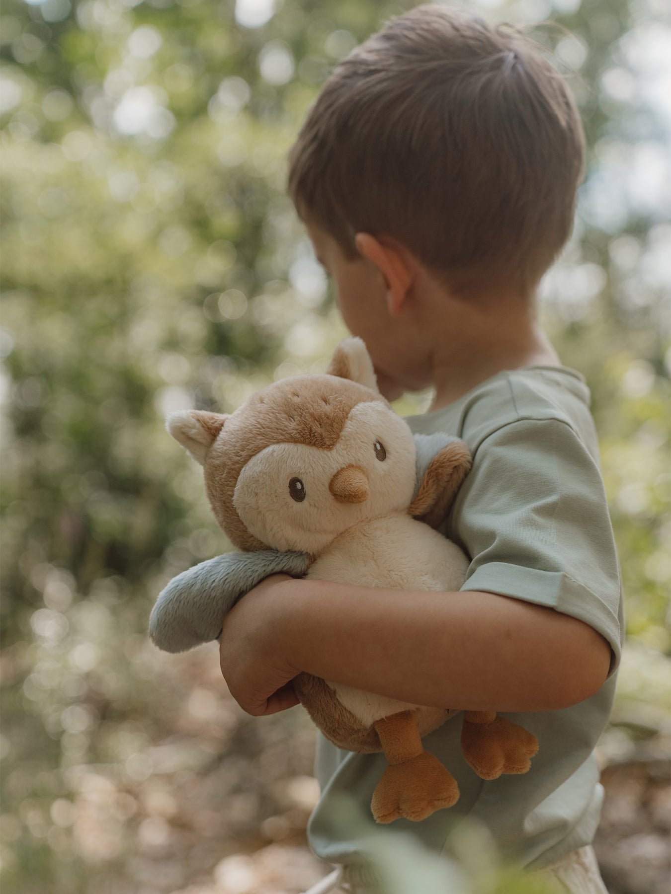 Owl Soft Toy Blue