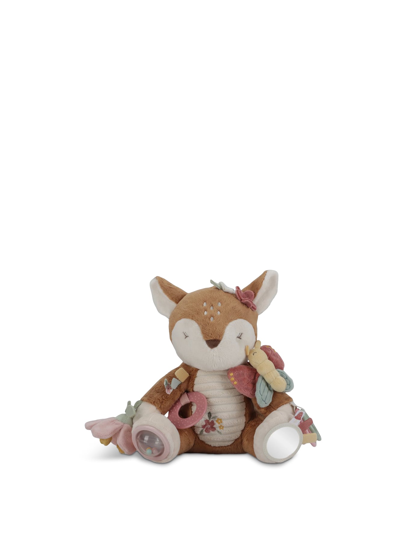 Soft Toy Deer Fairy Garden Pink