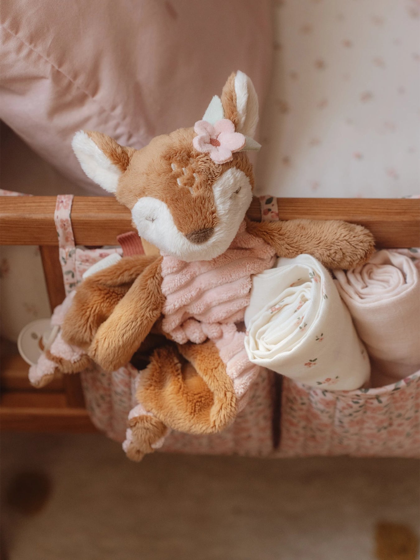 Cuddle Cloth Deer Pink