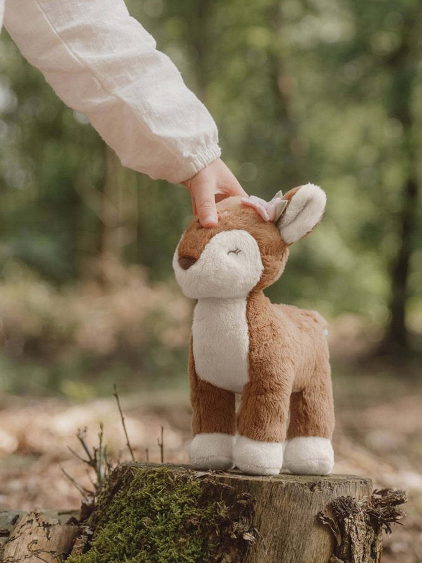 Pink Deer Cuddly Toy