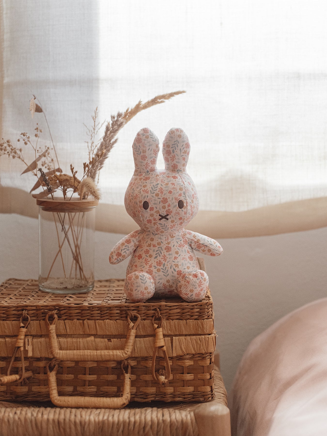 Miffy x Little Dutch 20cm Cuddle Toy Pink