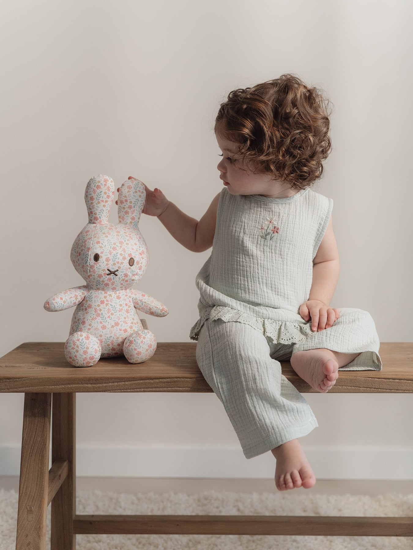 Miffy x Little Dutch 30cm Cuddle Toy Pink