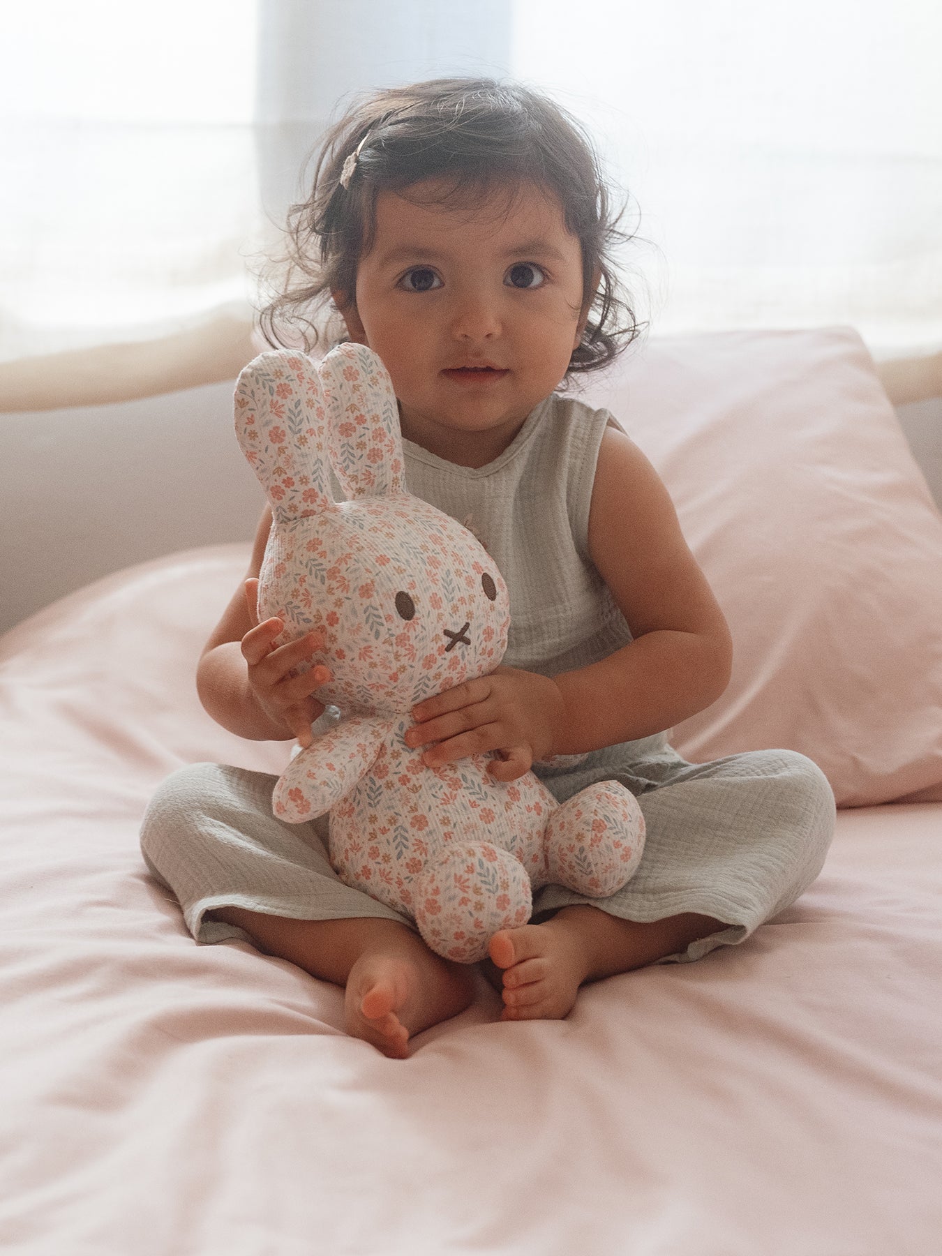 Miffy x Little Dutch 30cm Cuddle Toy Pink