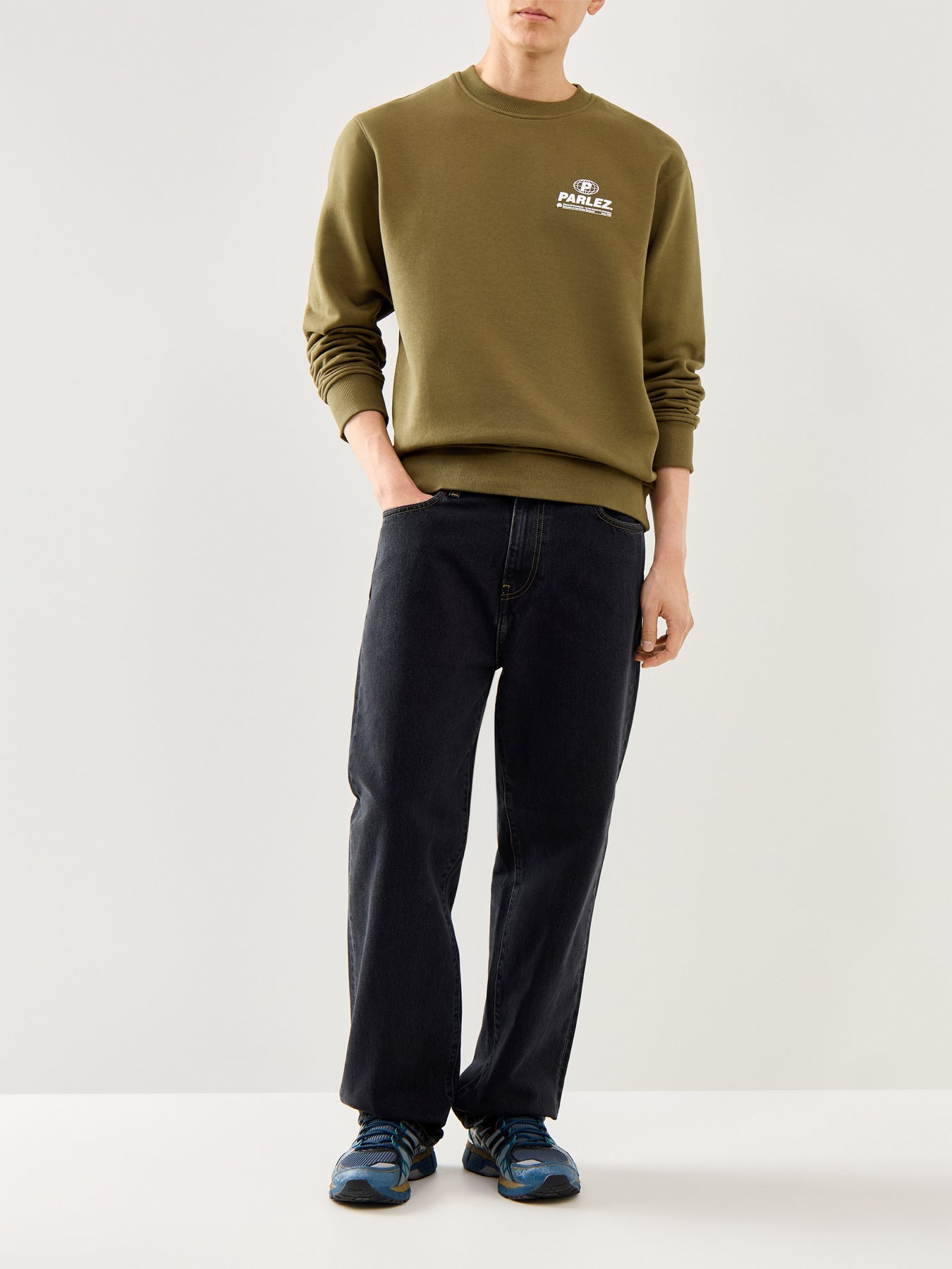 Club Cotton Sweatshirt Tan