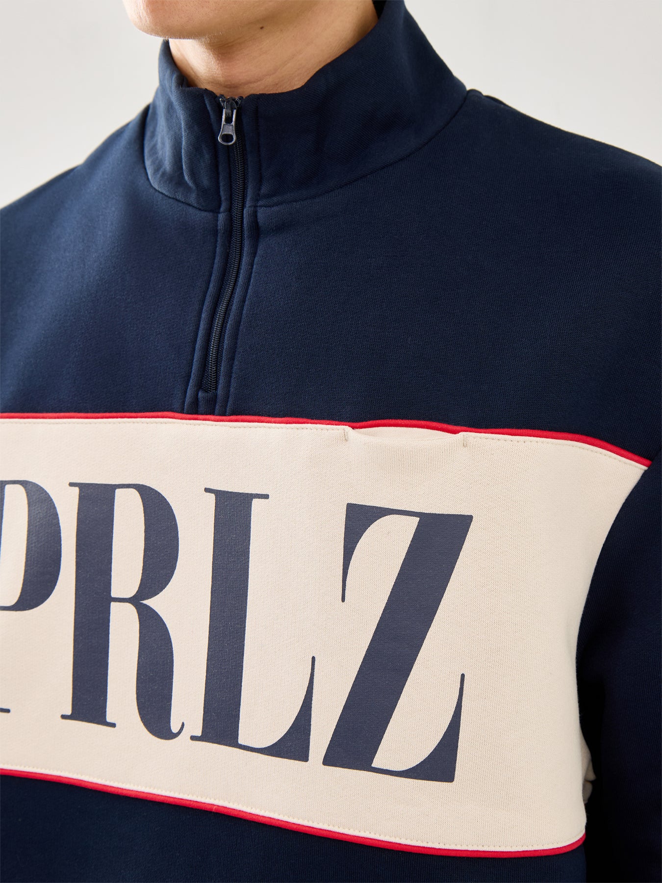 Horizon 1/4 Zip Sweatshirt Black