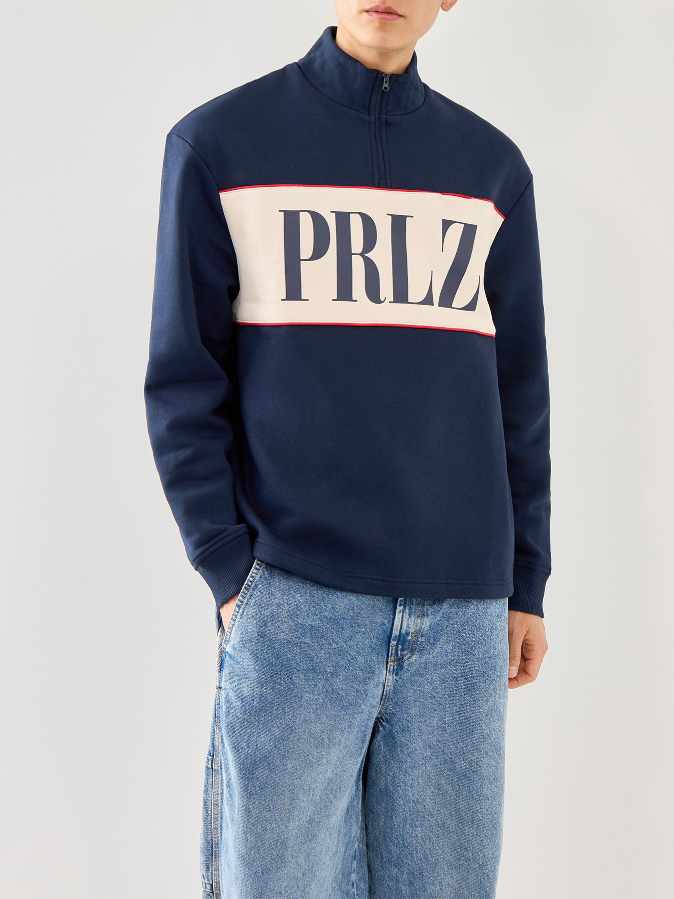 Horizon 1/4 Zip Sweatshirt Black