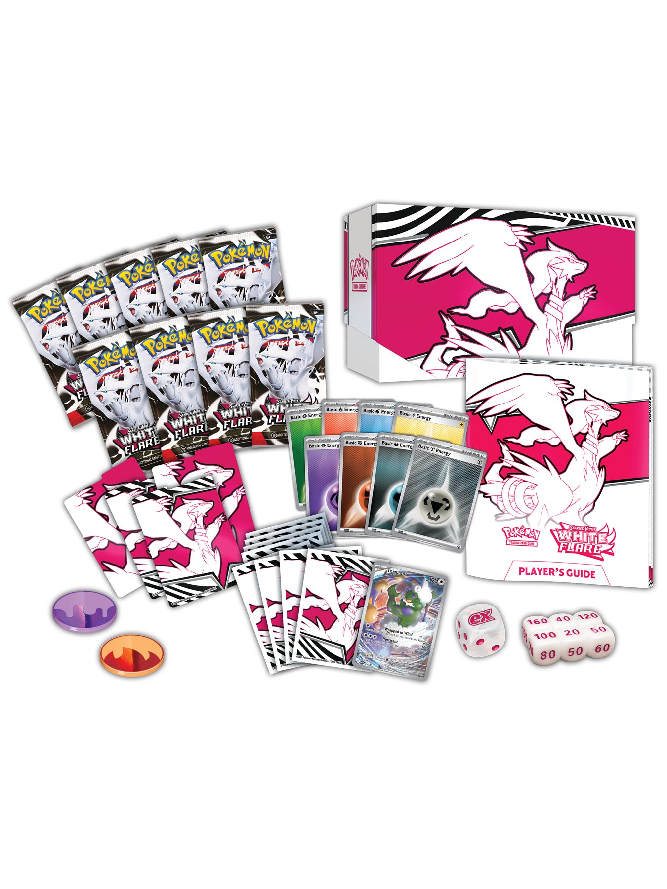 Pokemon TCG: Scarlet & Violet 10.5 - White Flare - Elite Trainer Box Reshiram