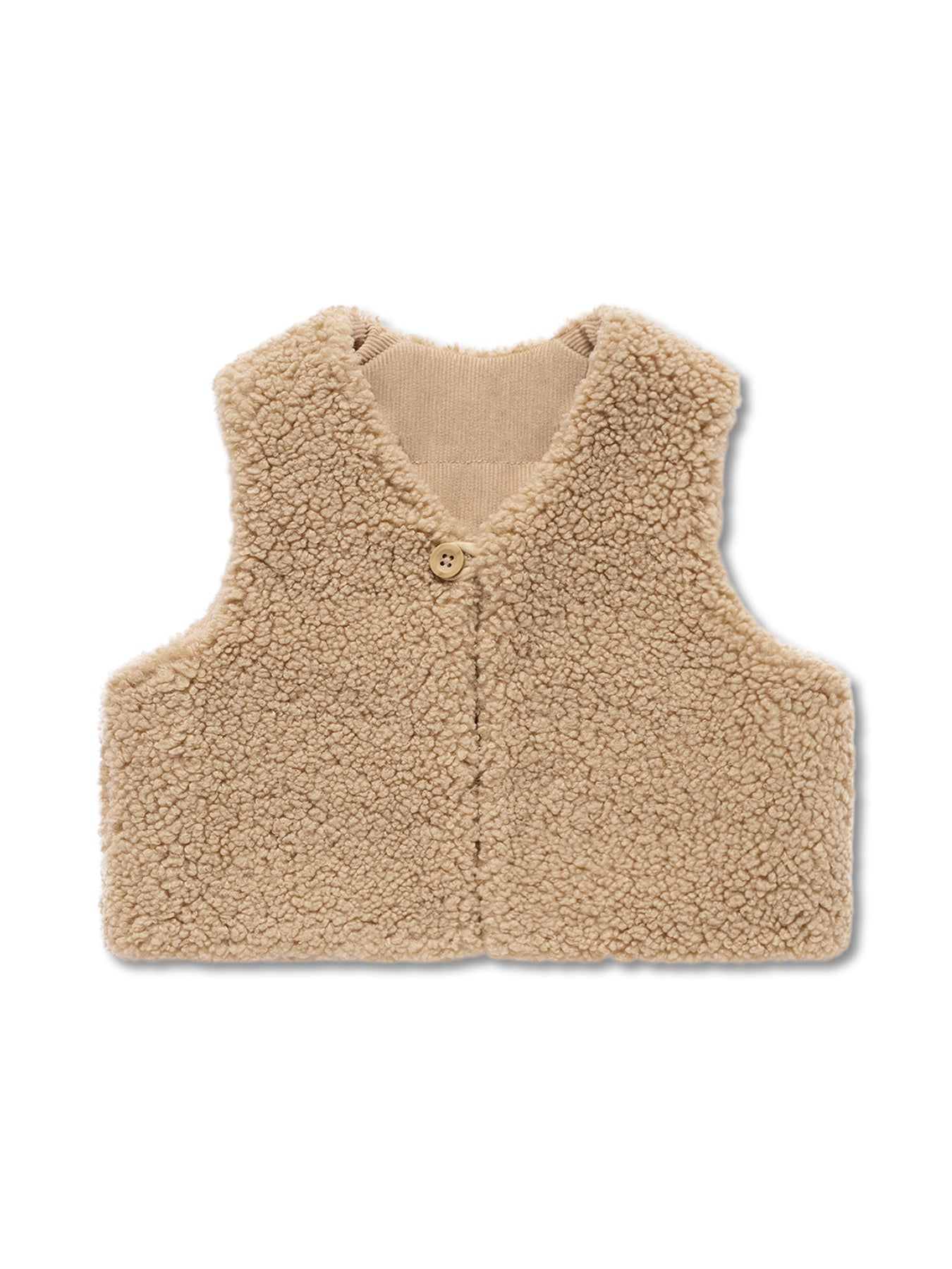 Shearling Reversible Vest