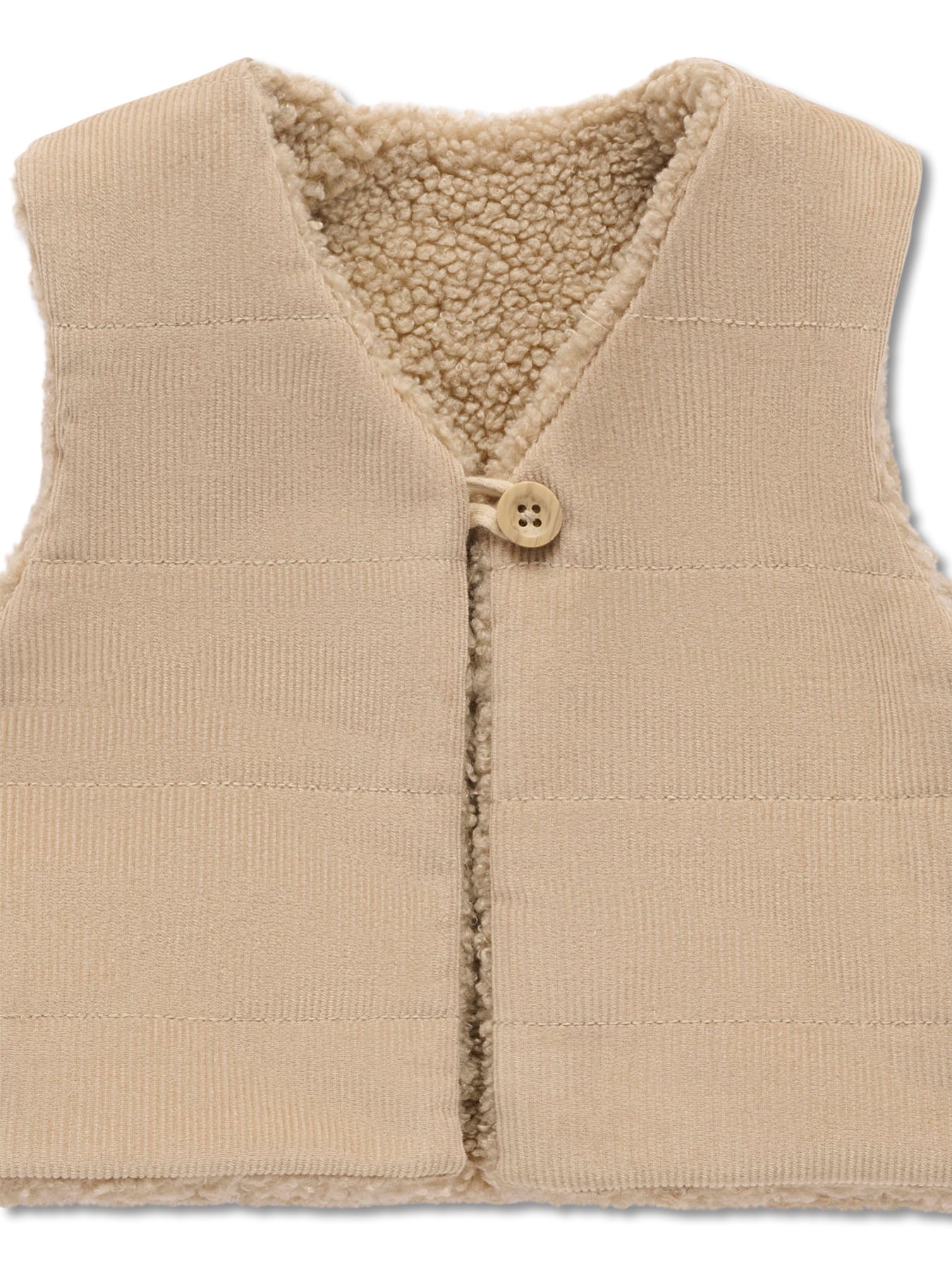 Shearling Reversible Vest