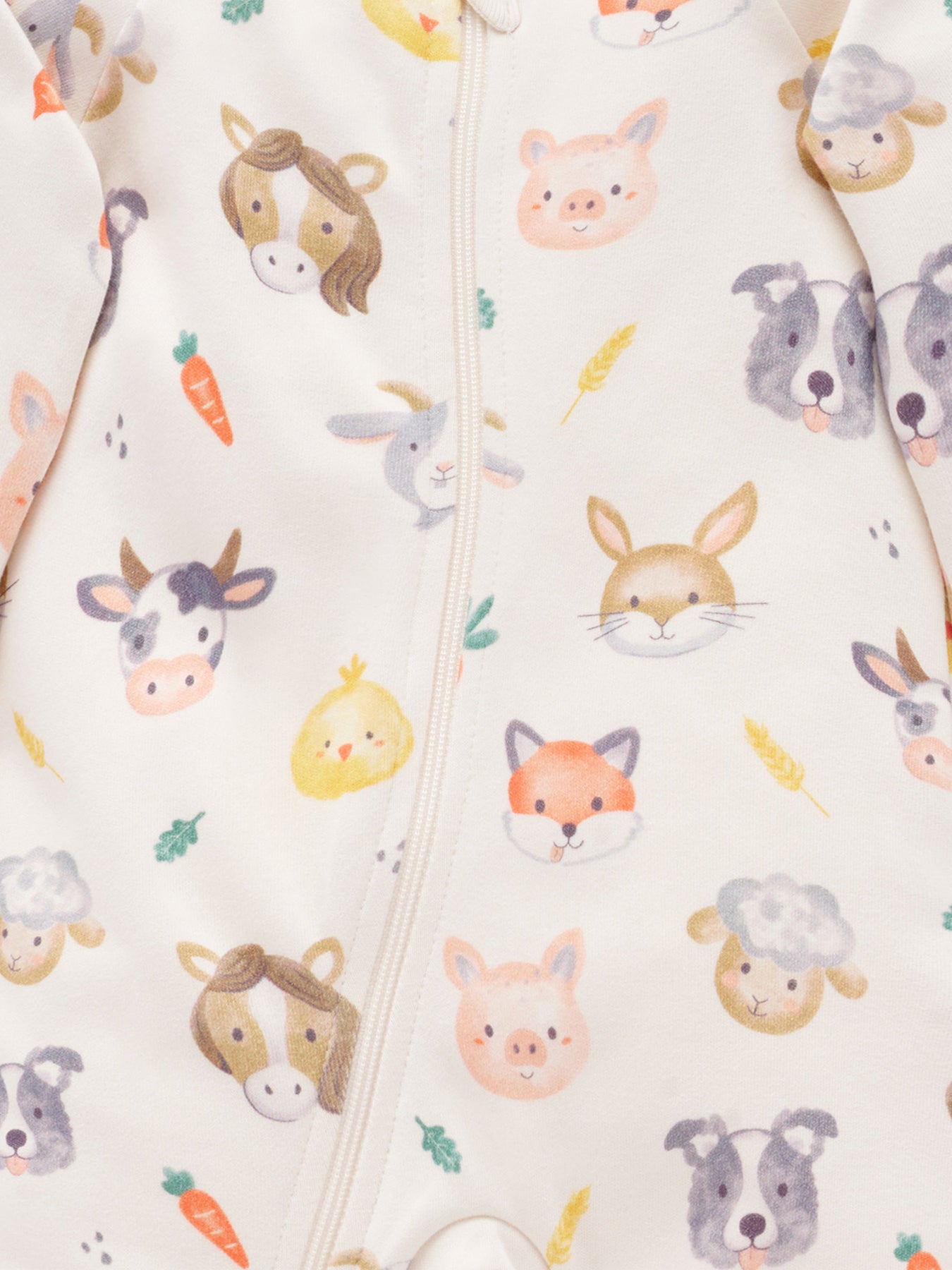 Thick Zip Growsuit & Bib Set