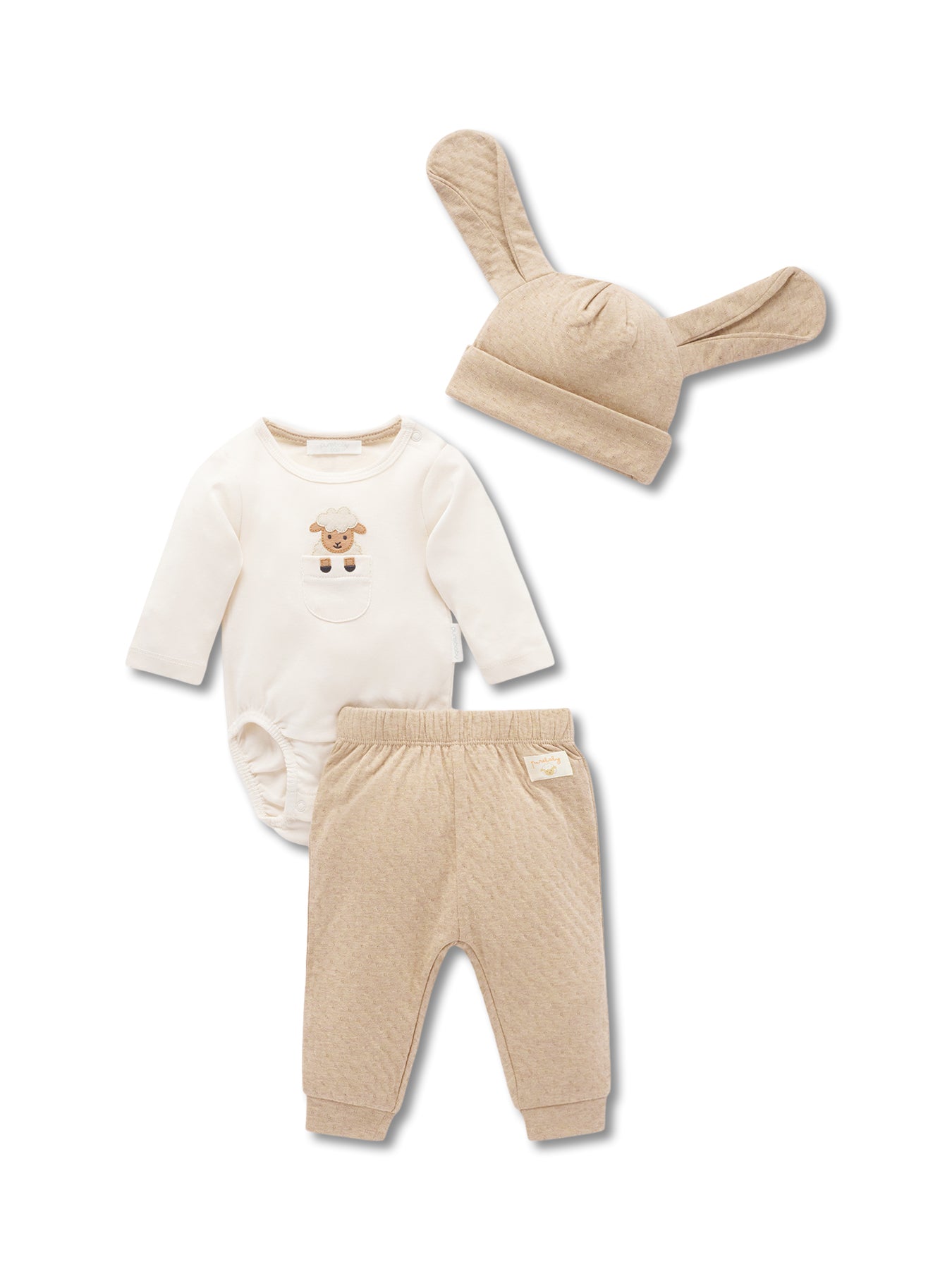 3 Piece Gift Set Organic Cotton