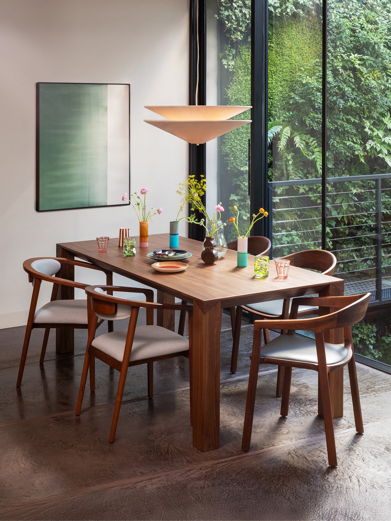 Osaka 2 Tiered Pendant Natural