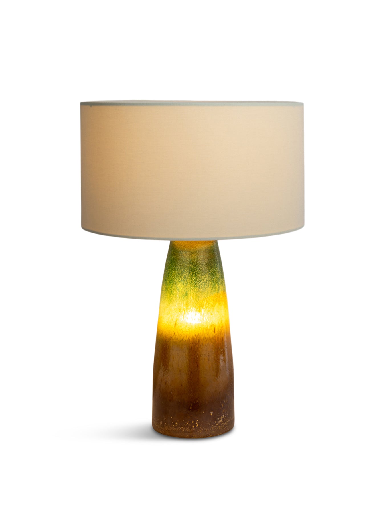 Ryde Glass Table Lamp Bronze