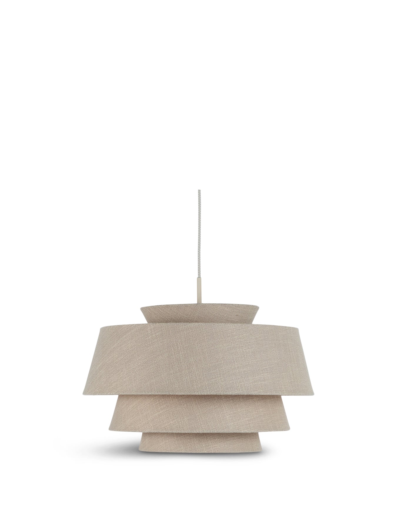 Tessuto 3 Tiered Pendant Natural