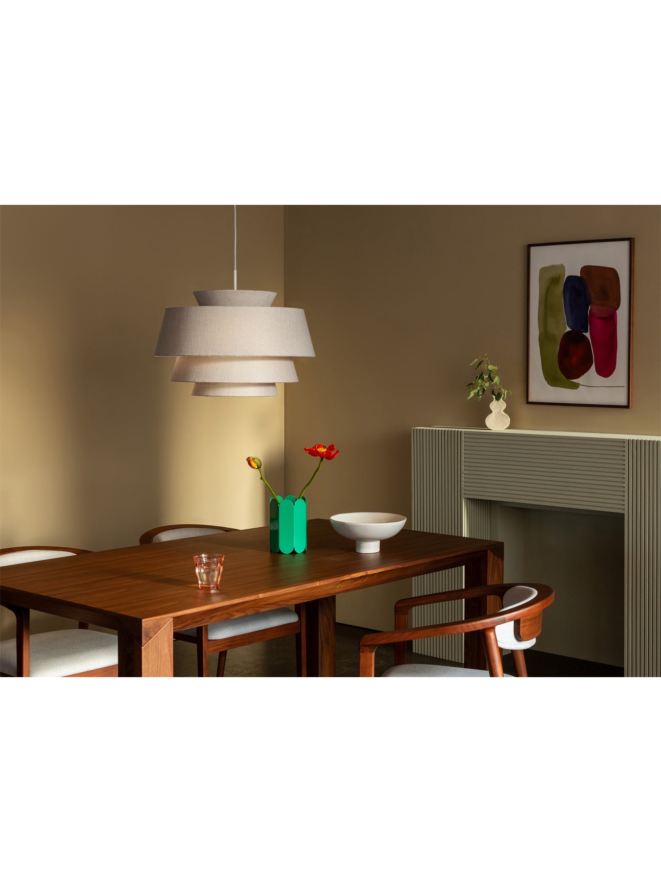 Tessuto 3 Tiered Pendant Natural