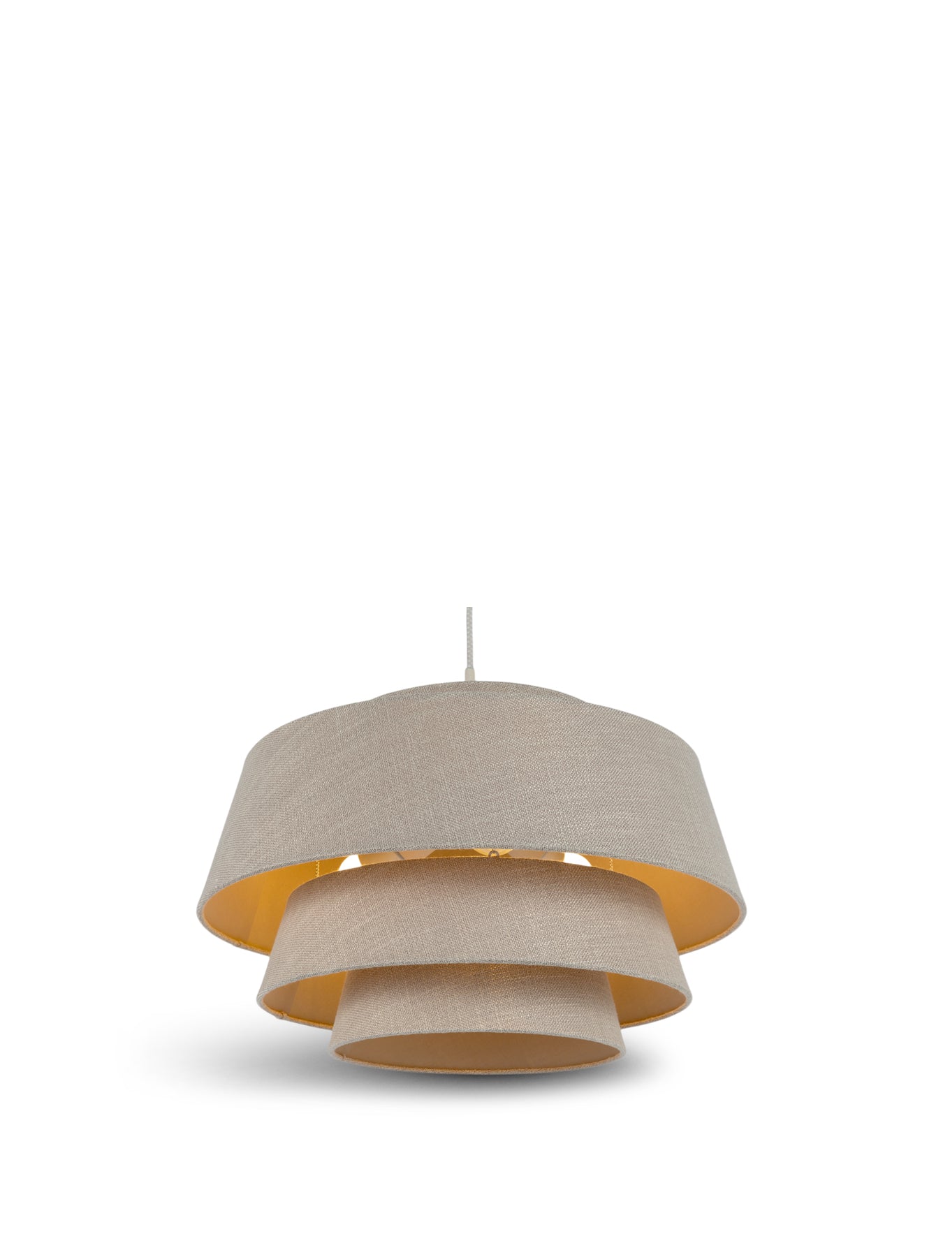 Tessuto 3 Tiered Pendant Natural