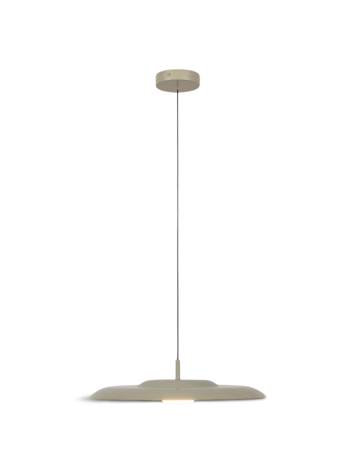 Diner LED Metal Pendant Large Natural