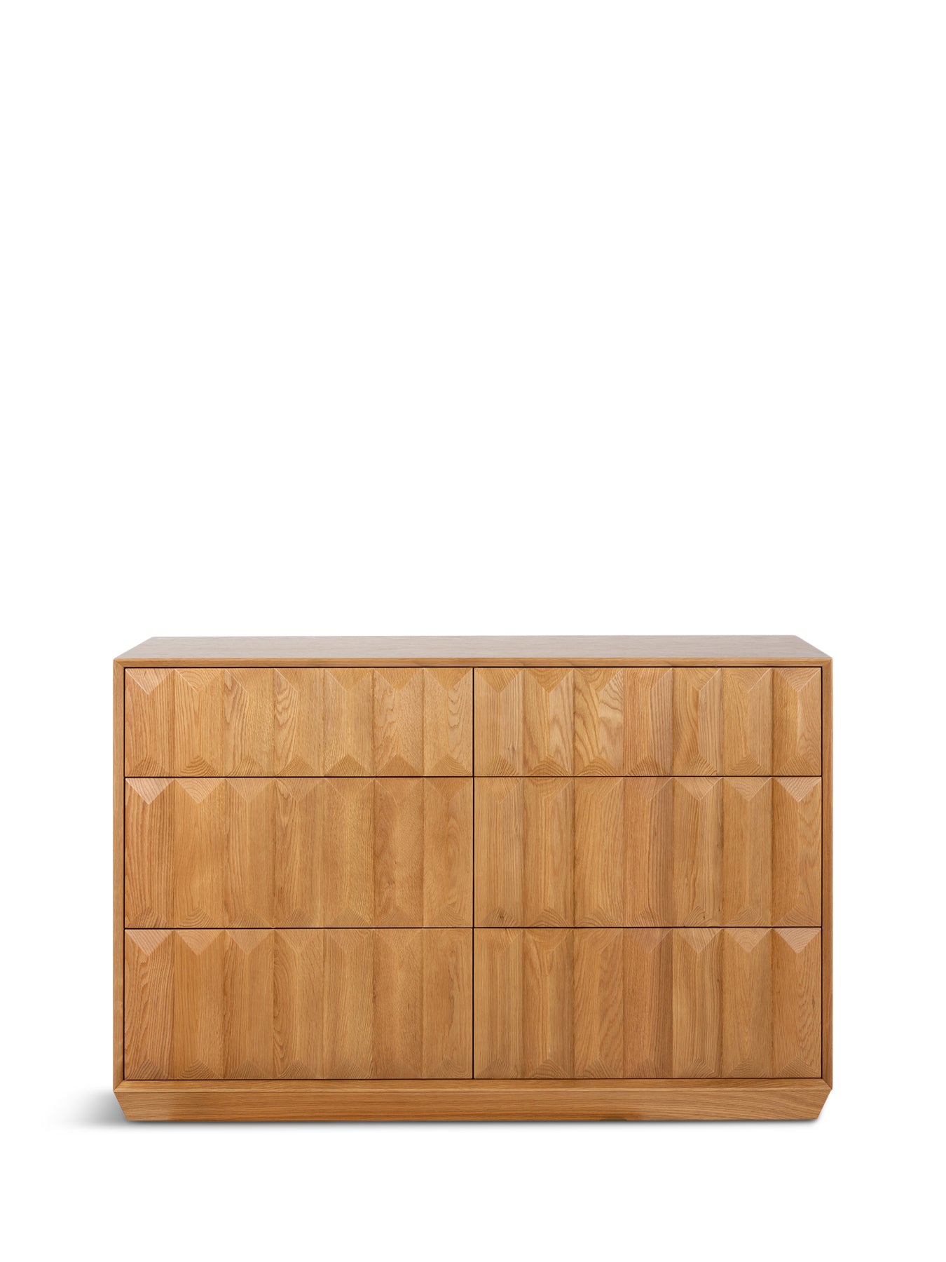 Wilton 6 Drawer Chest Oak