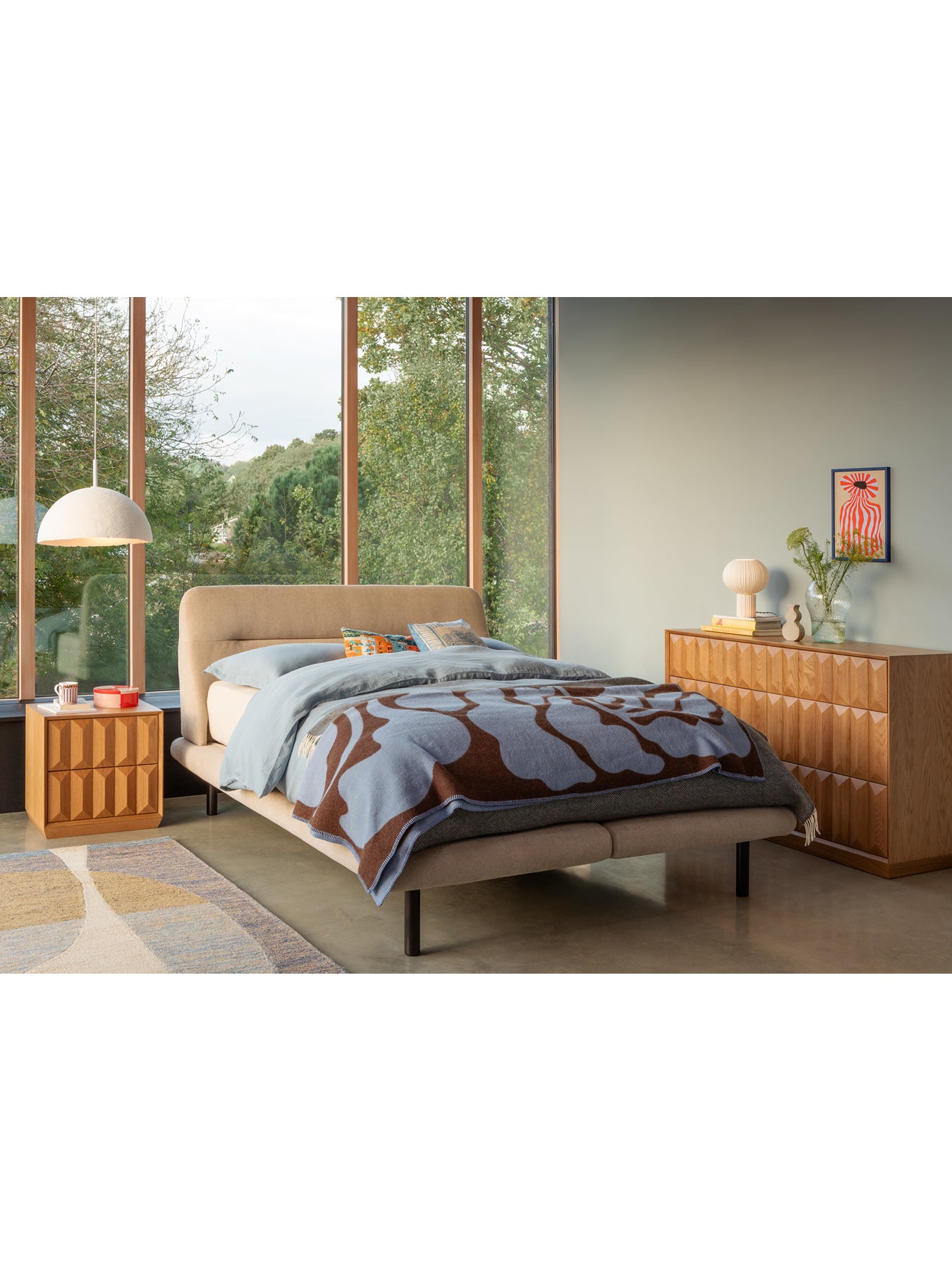 Wilton 6 Drawer Chest Oak