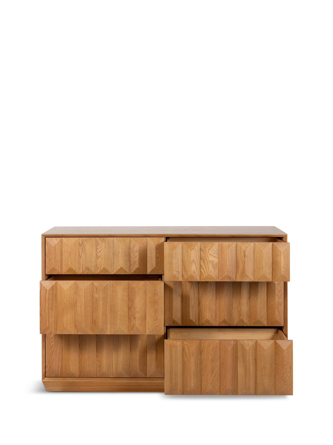 Wilton 6 Drawer Chest Oak