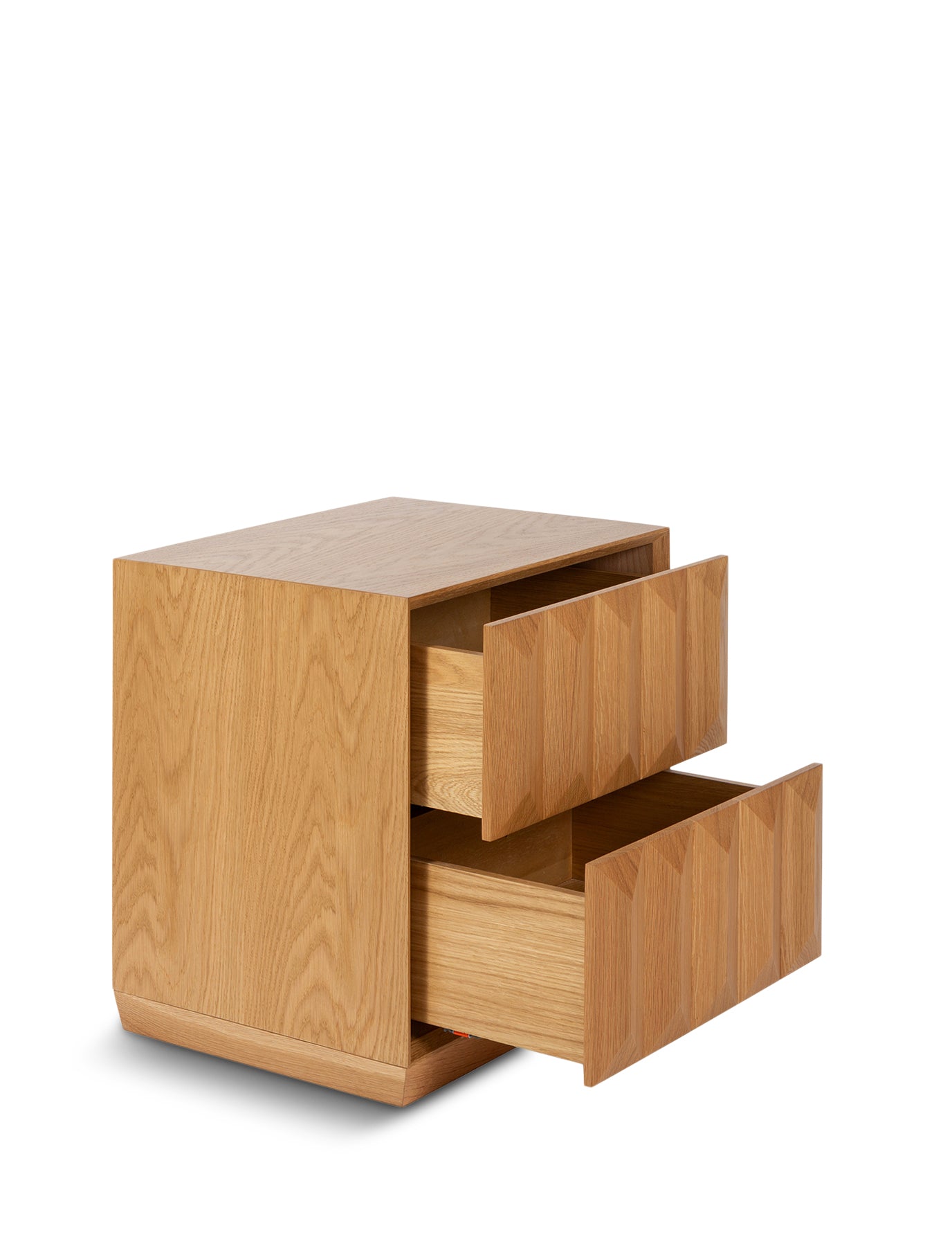 Wilton Wide Bedside Table Oak