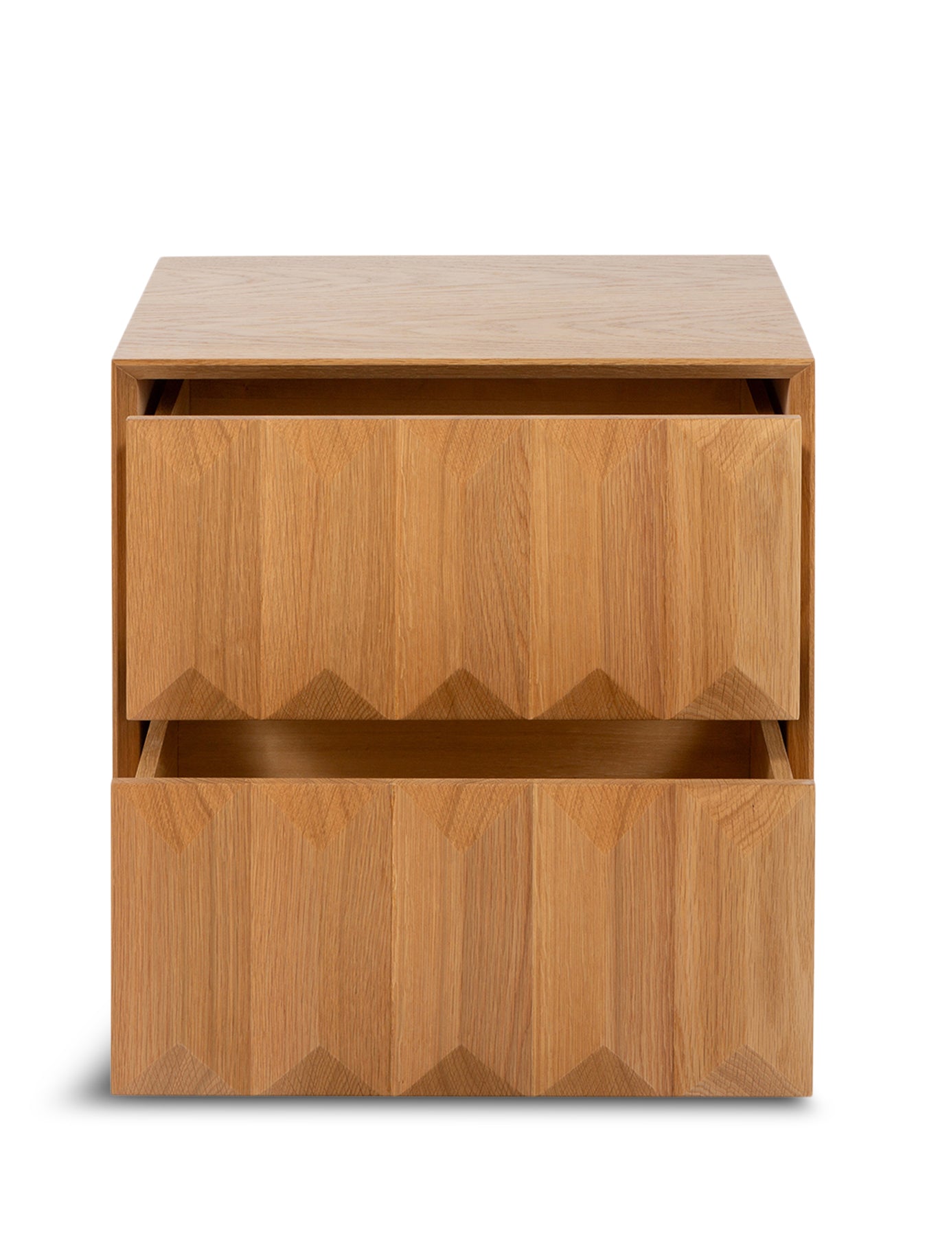 Wilton Wide Bedside Table Oak