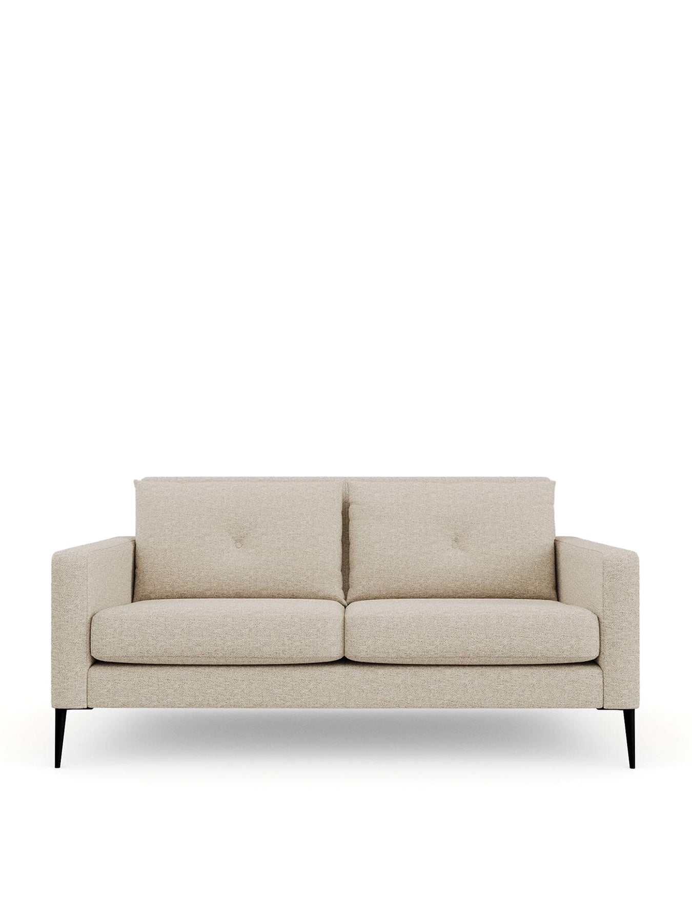 Brunel Tessuta Oatmeal 2-Seater Sofa