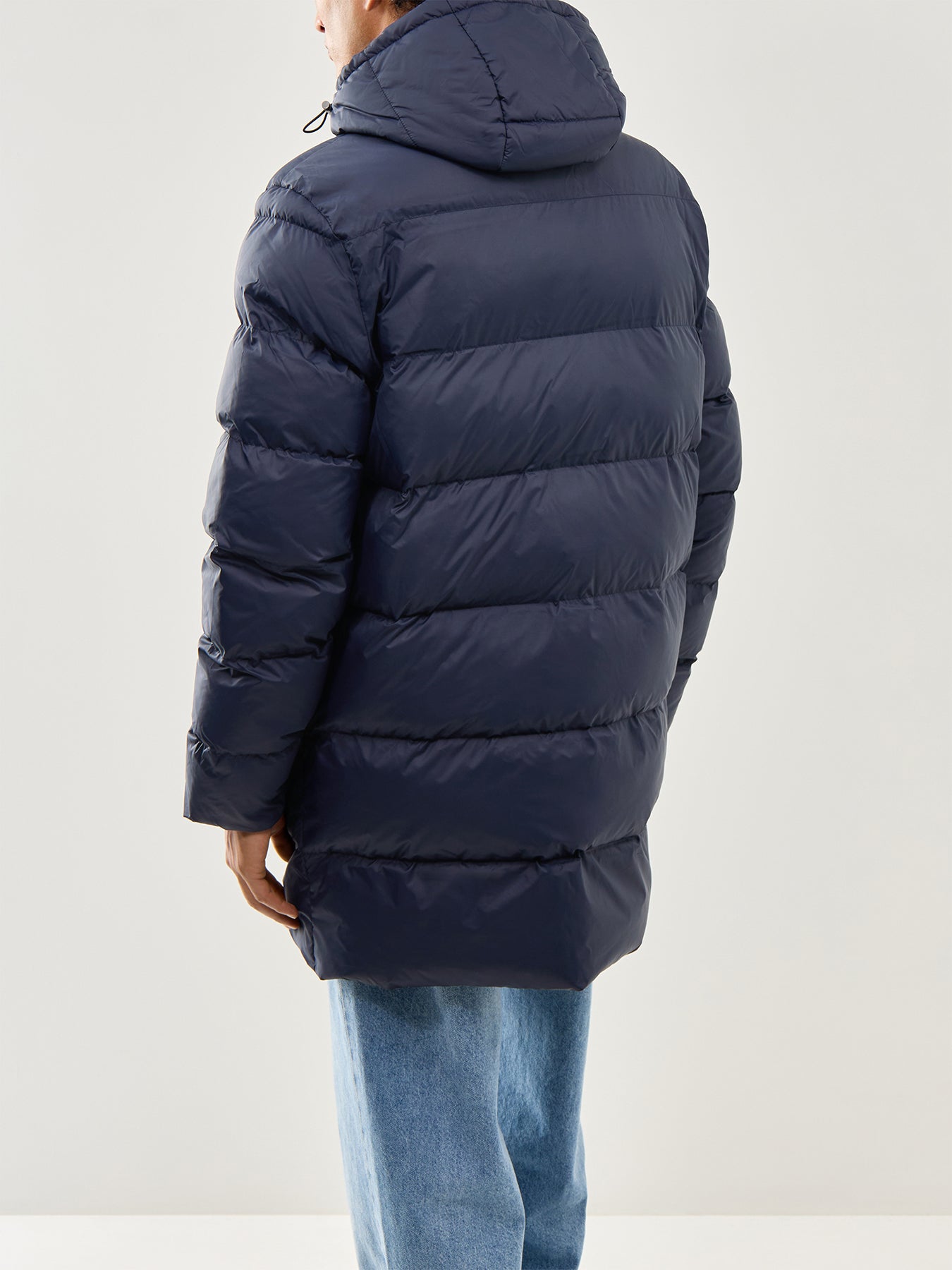 Active Cloud Mid Length Jacket Evening Blue