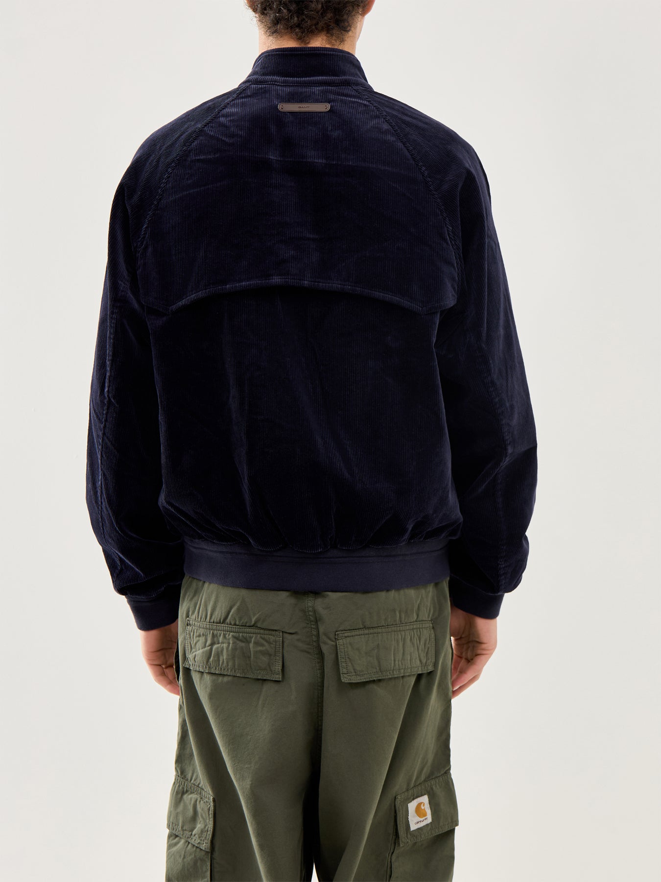 Cord Harrington Jacket Evening Blue