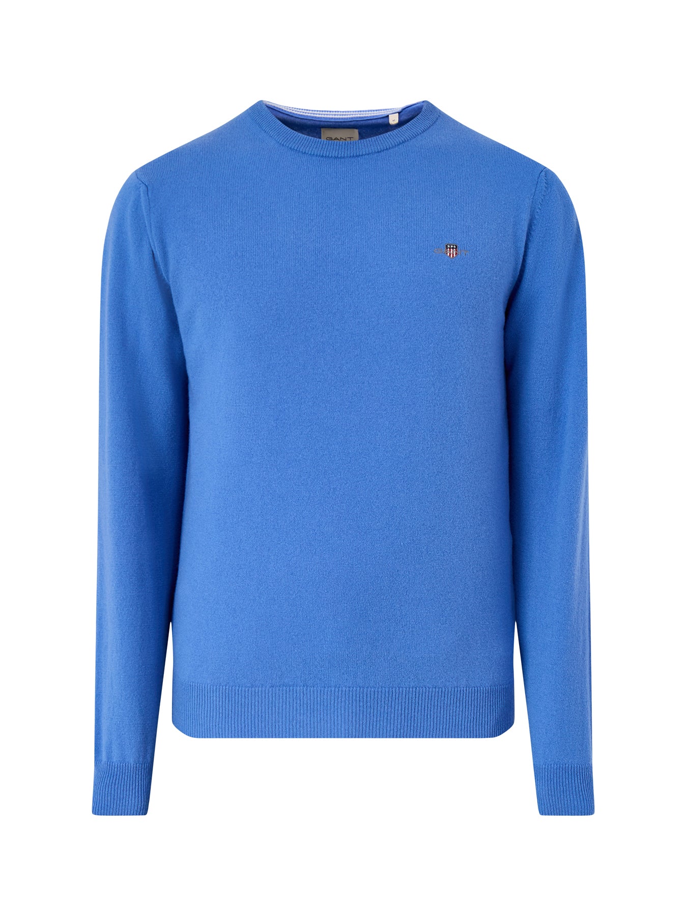 Superfine Lambswool C-Neck Blue