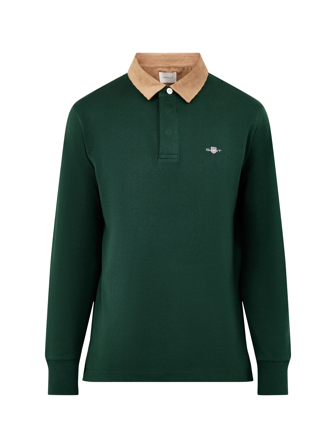 Cord Collar Heavy Rugger Tartan Green