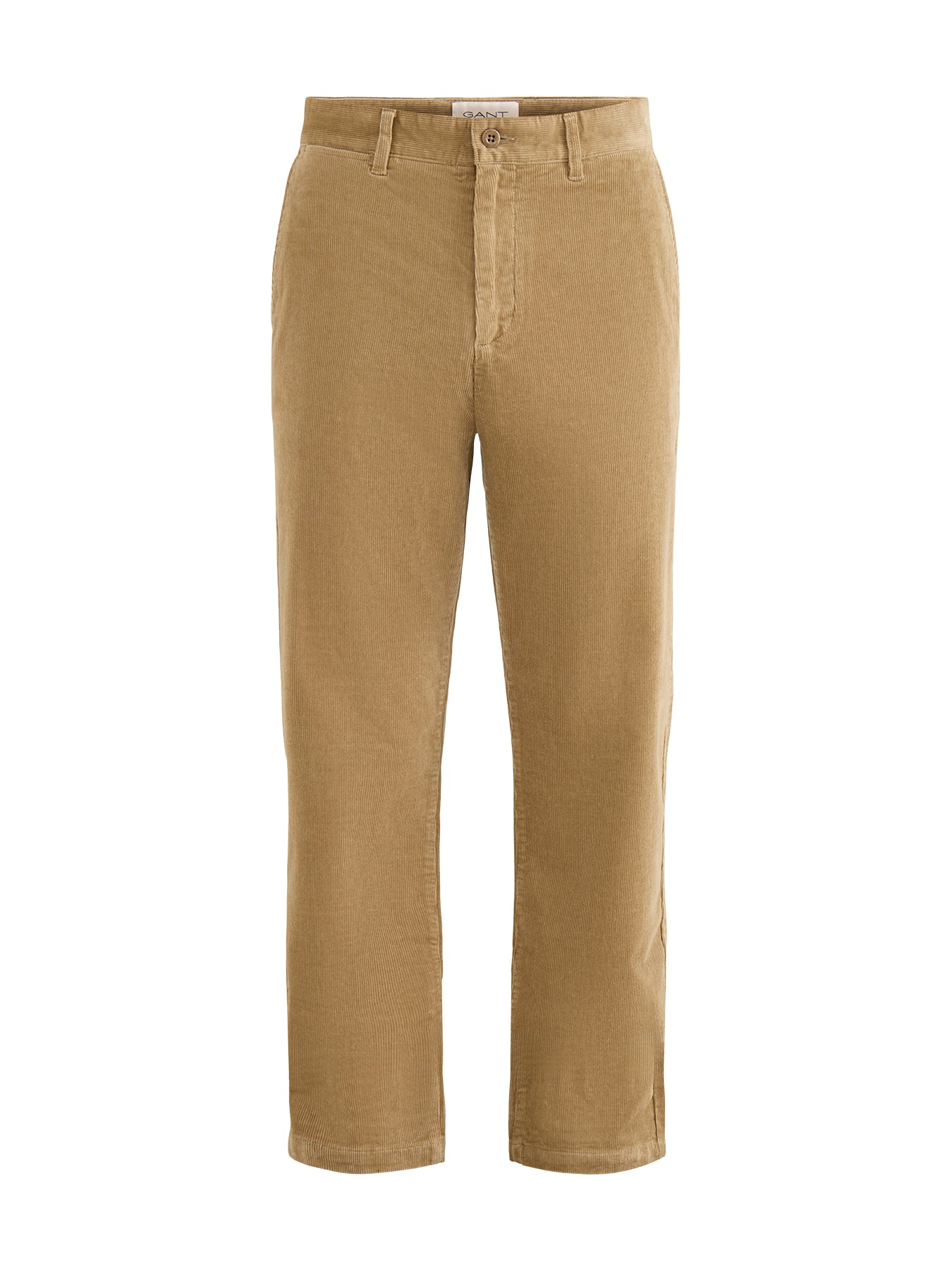 Regular Cord Cotton Chinos Brown