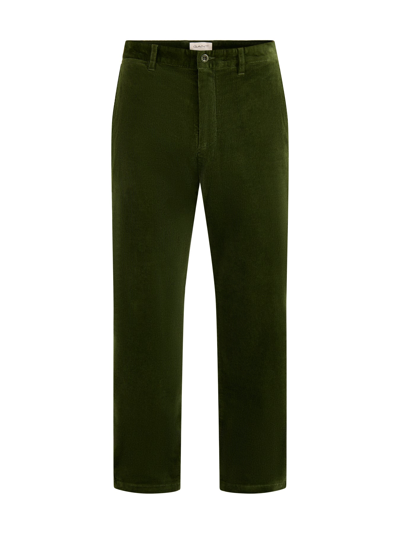 Regular Cord Cotton Chinos Green