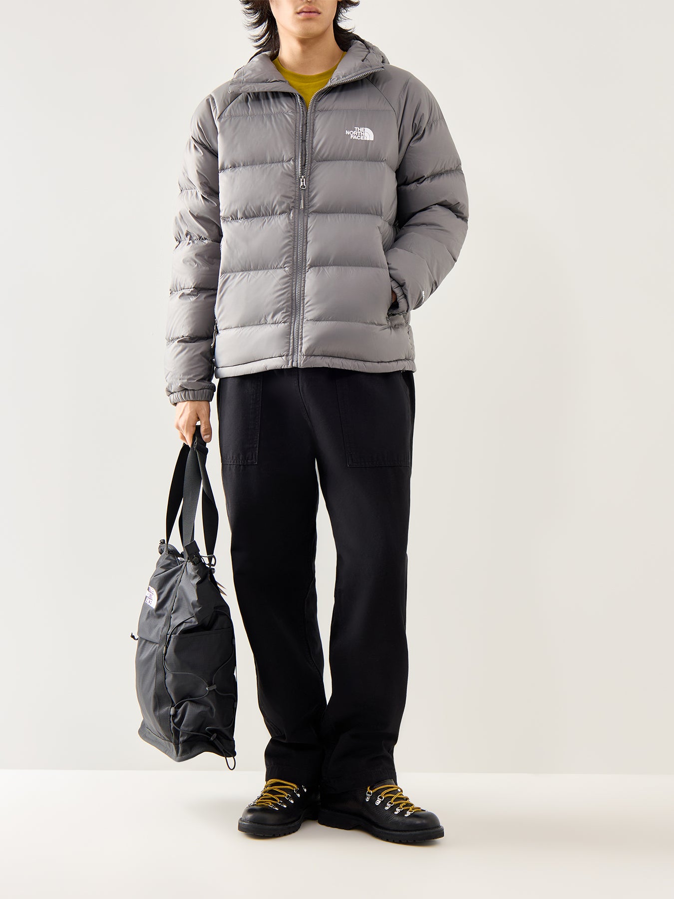 Hydrenalite Down Hoodie Grey