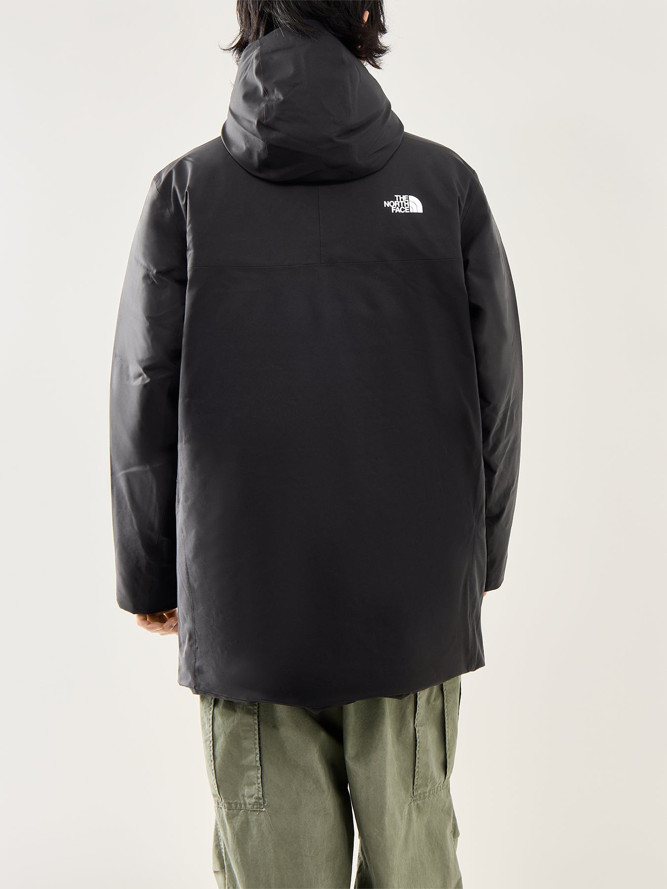 Mountain Range Down Parka Black