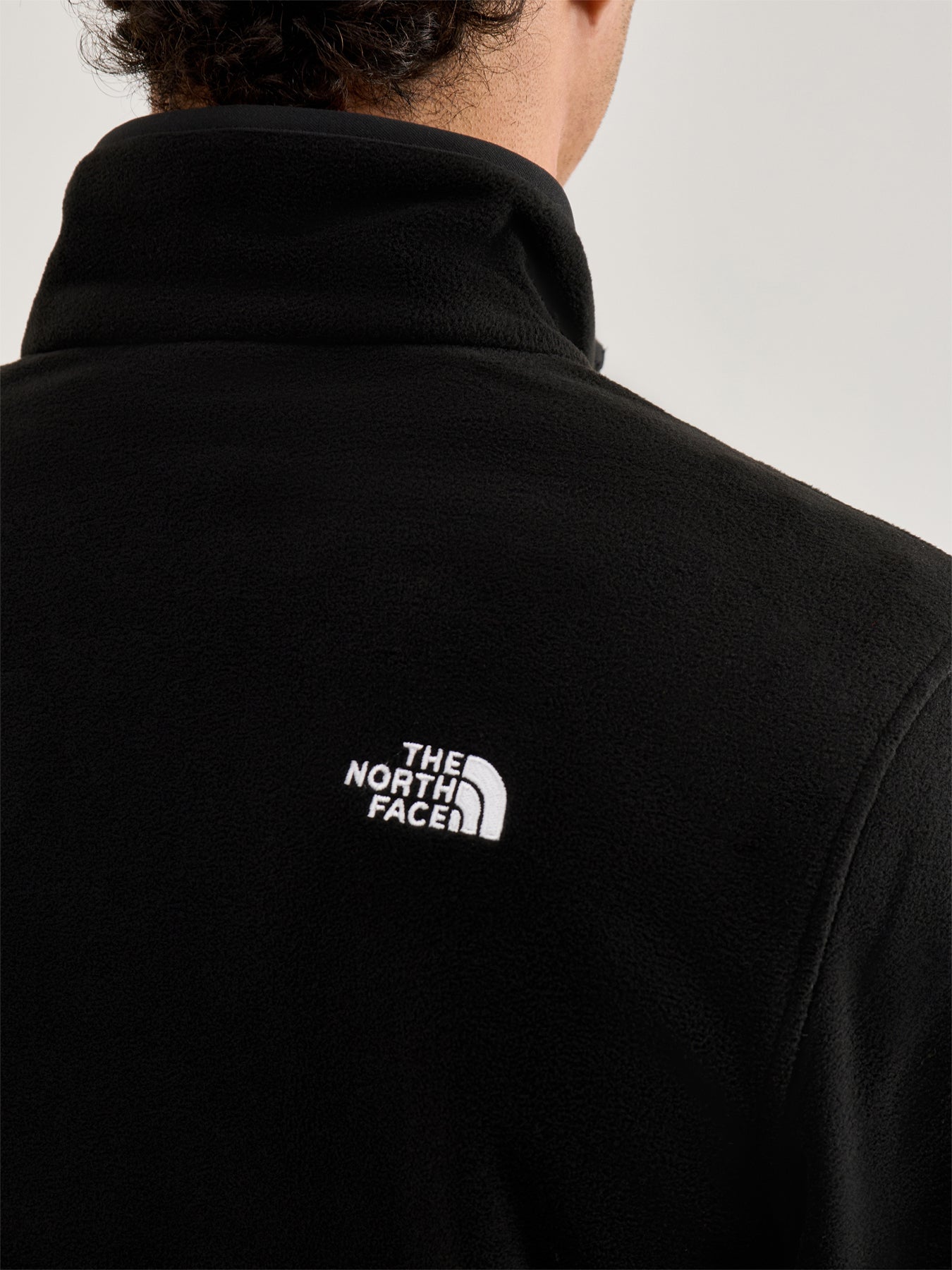 Glacier Fleece 1/4 Zip Jacket Tnf Black